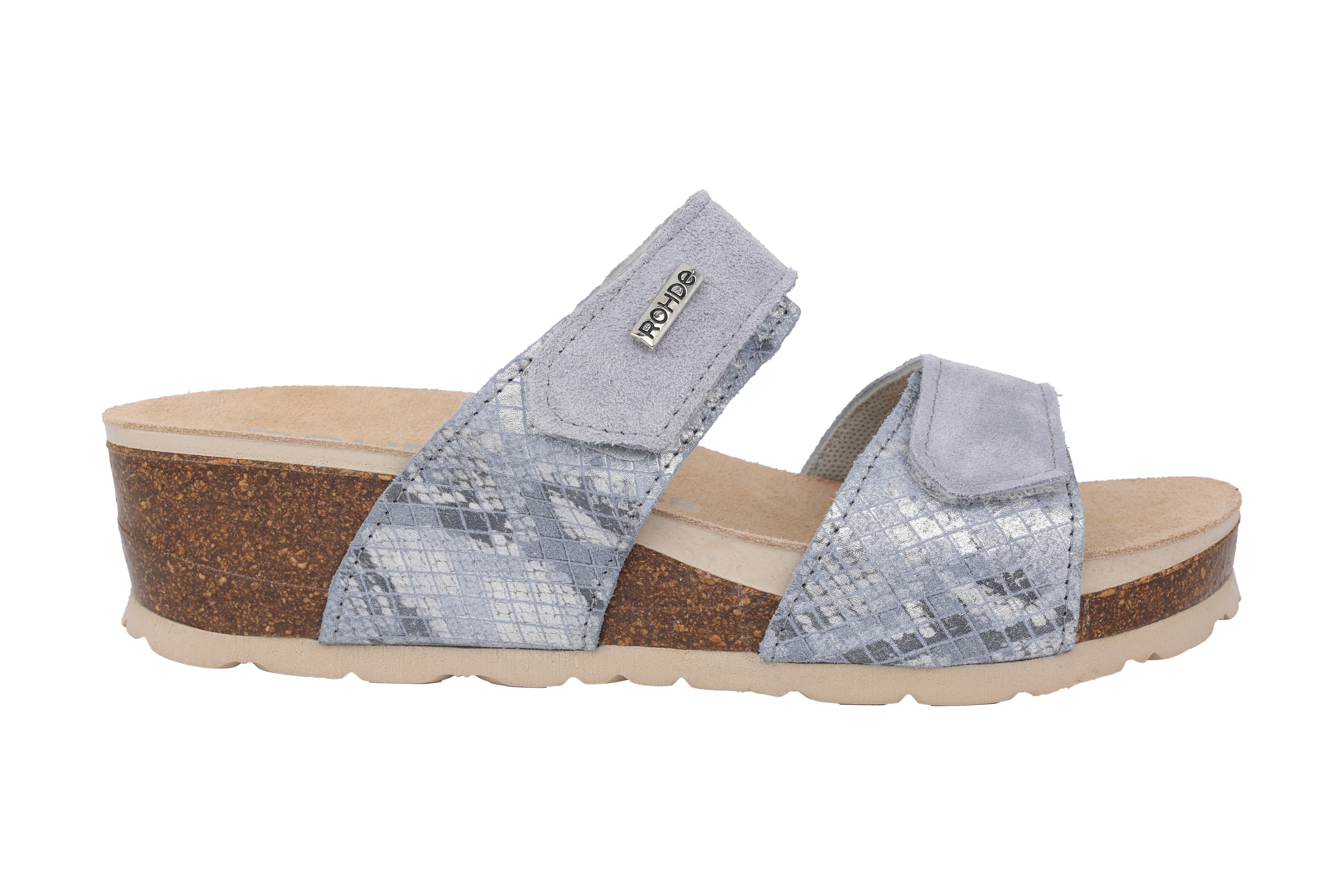 'Elba' women's sandal - Grey