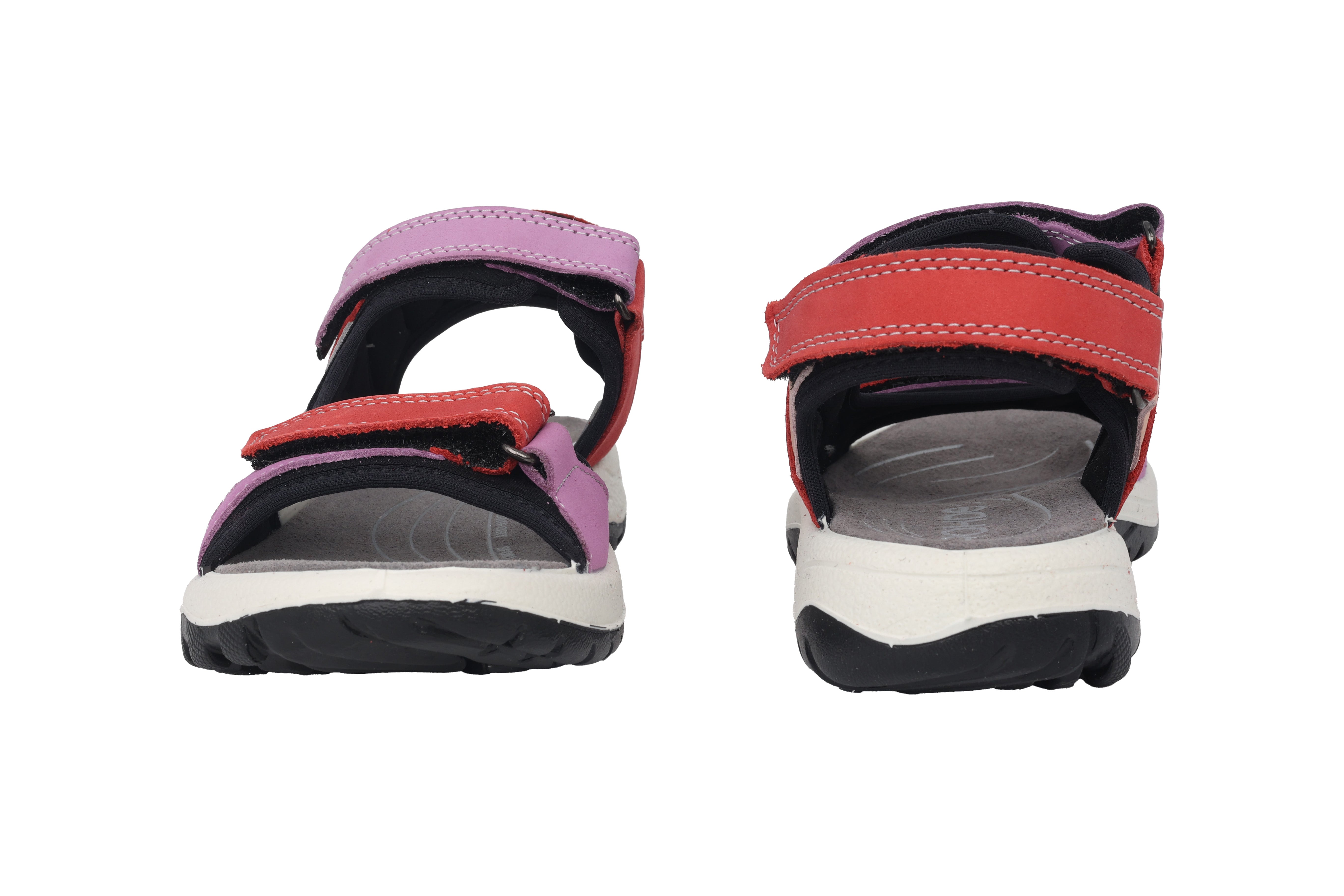 'Biella' women's sandal - Red purple mix