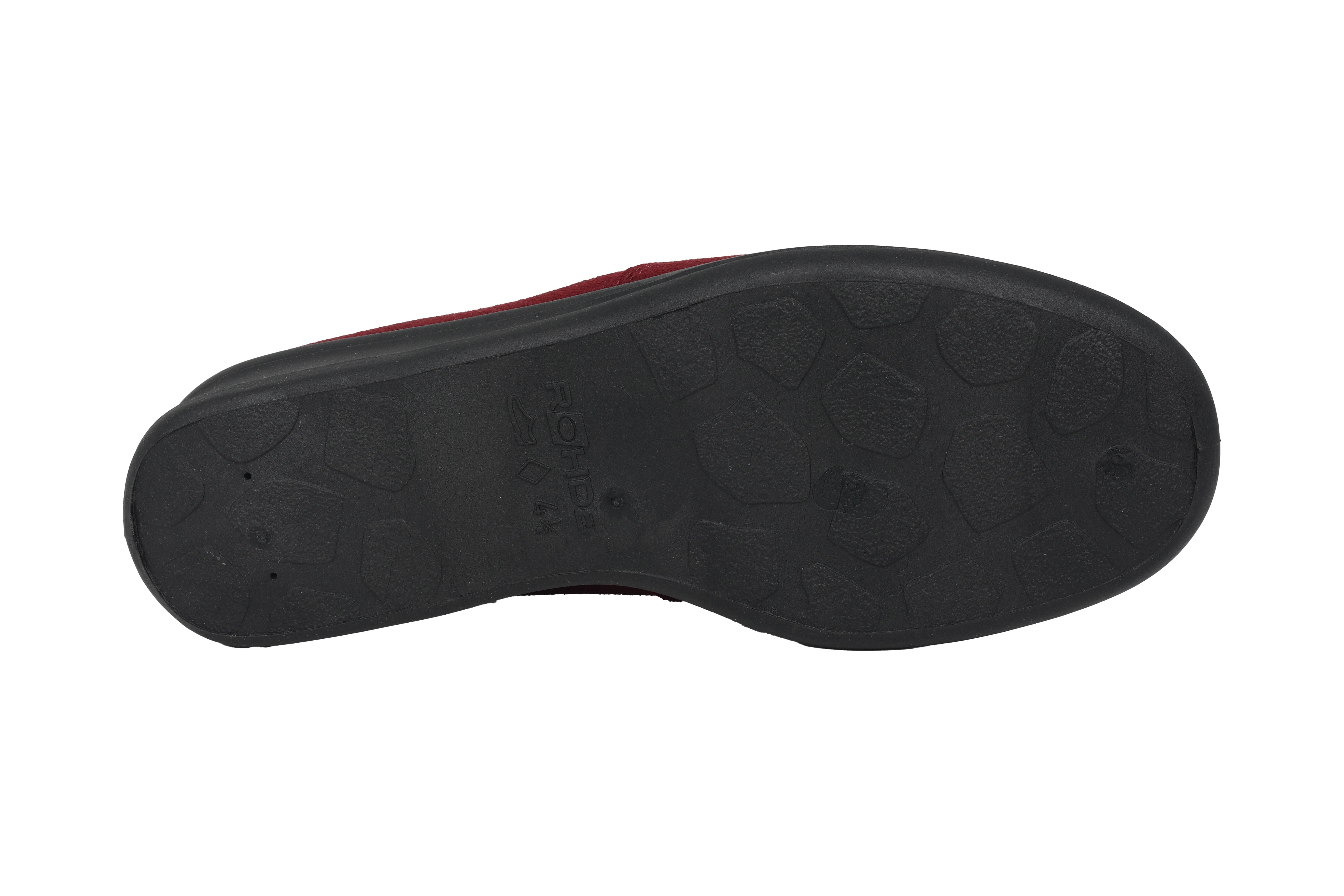 'Farun' women's warmlined home slipper - Red