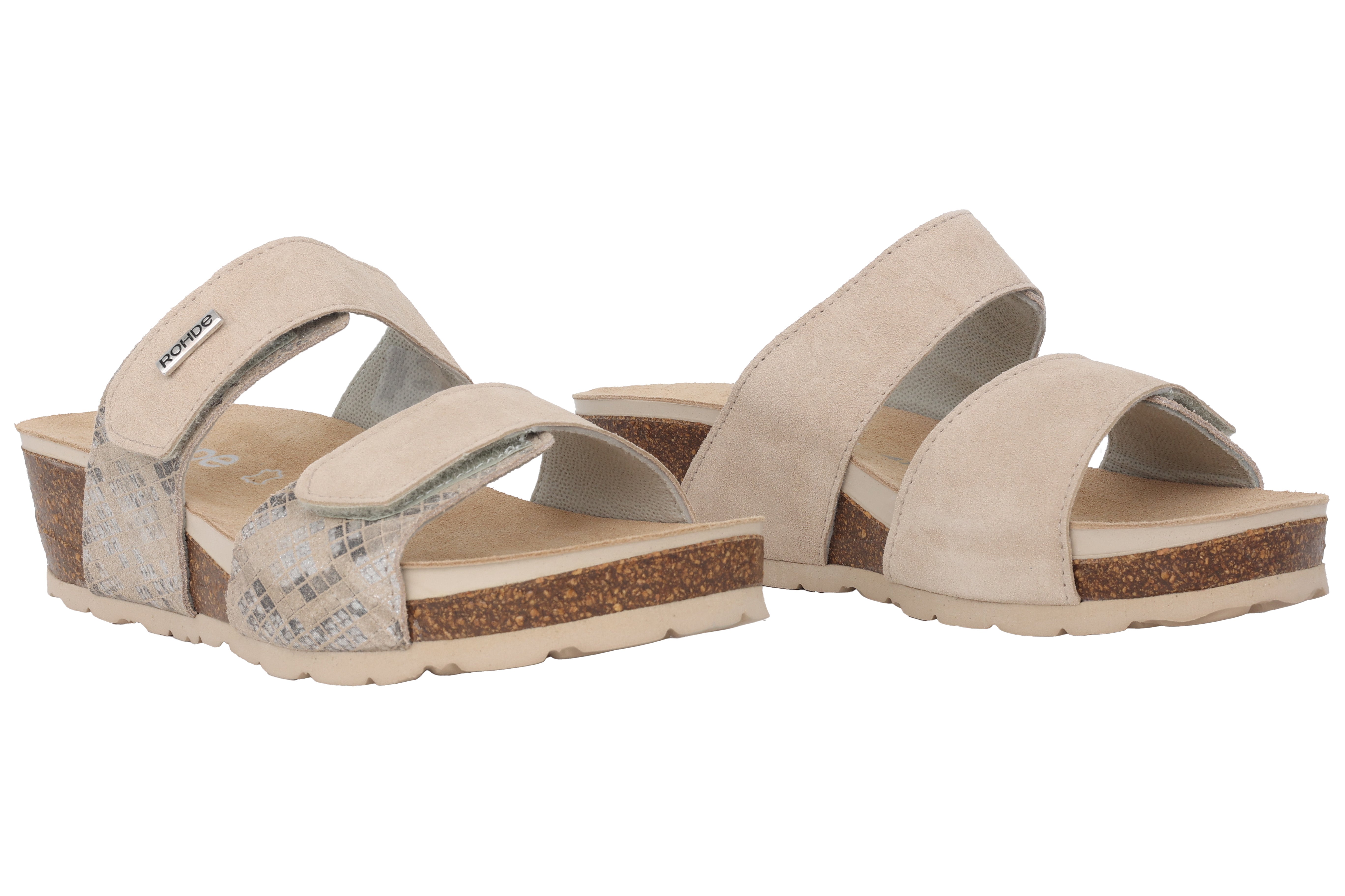 'Elba' women's sandal - beige
