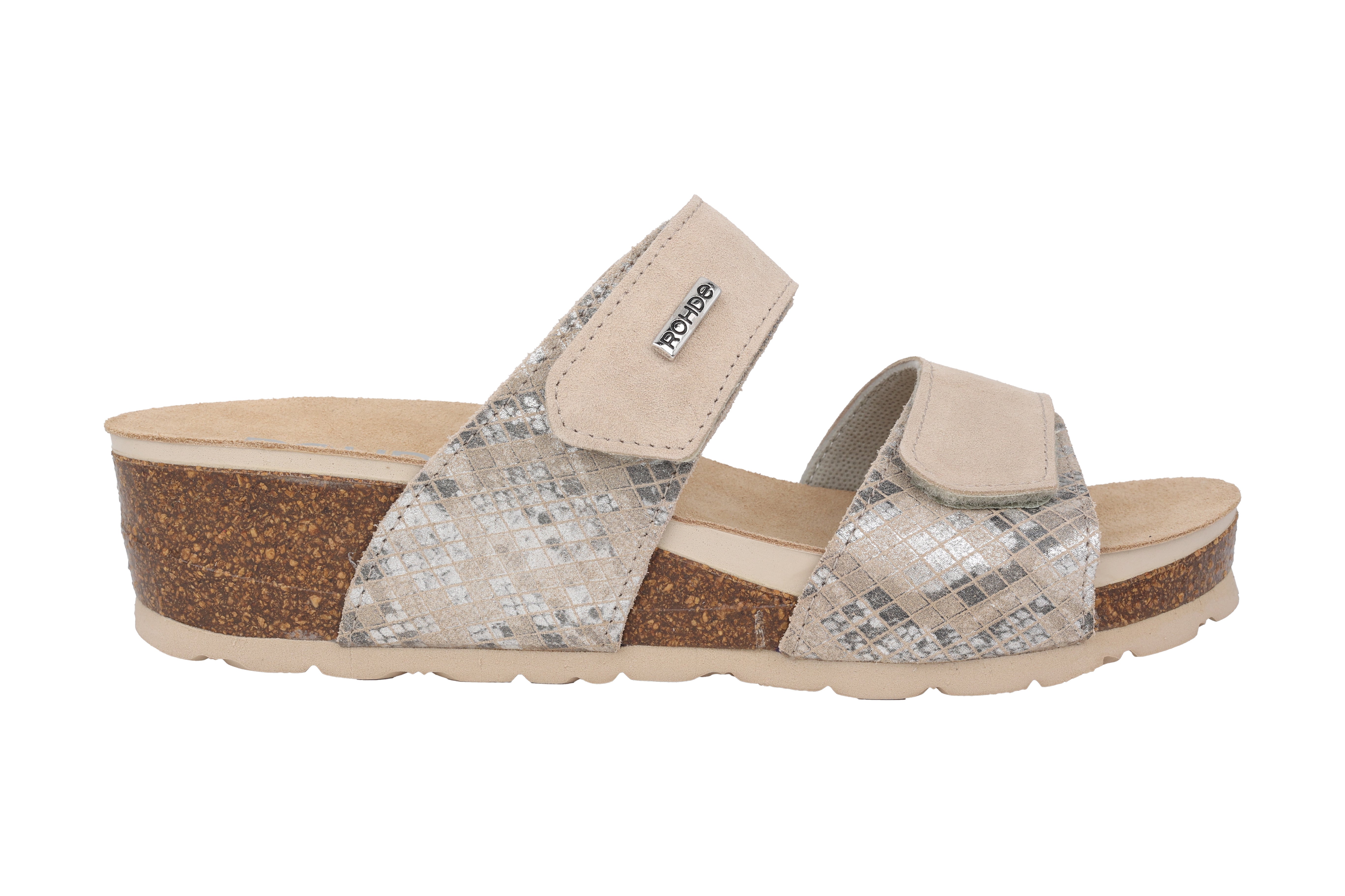 'Elba' women's sandal - beige