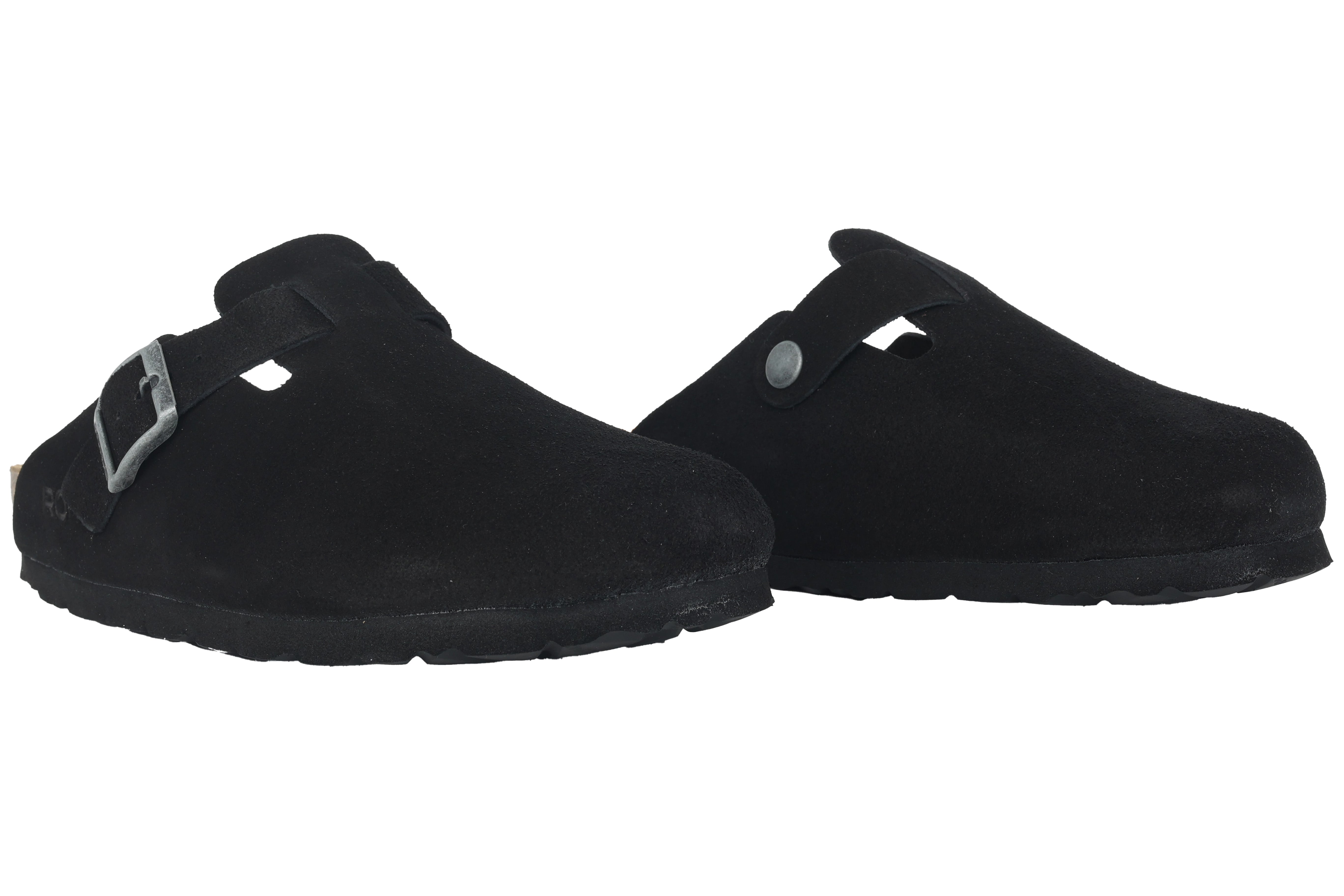 'Alba' women's indoor home slipper- Black