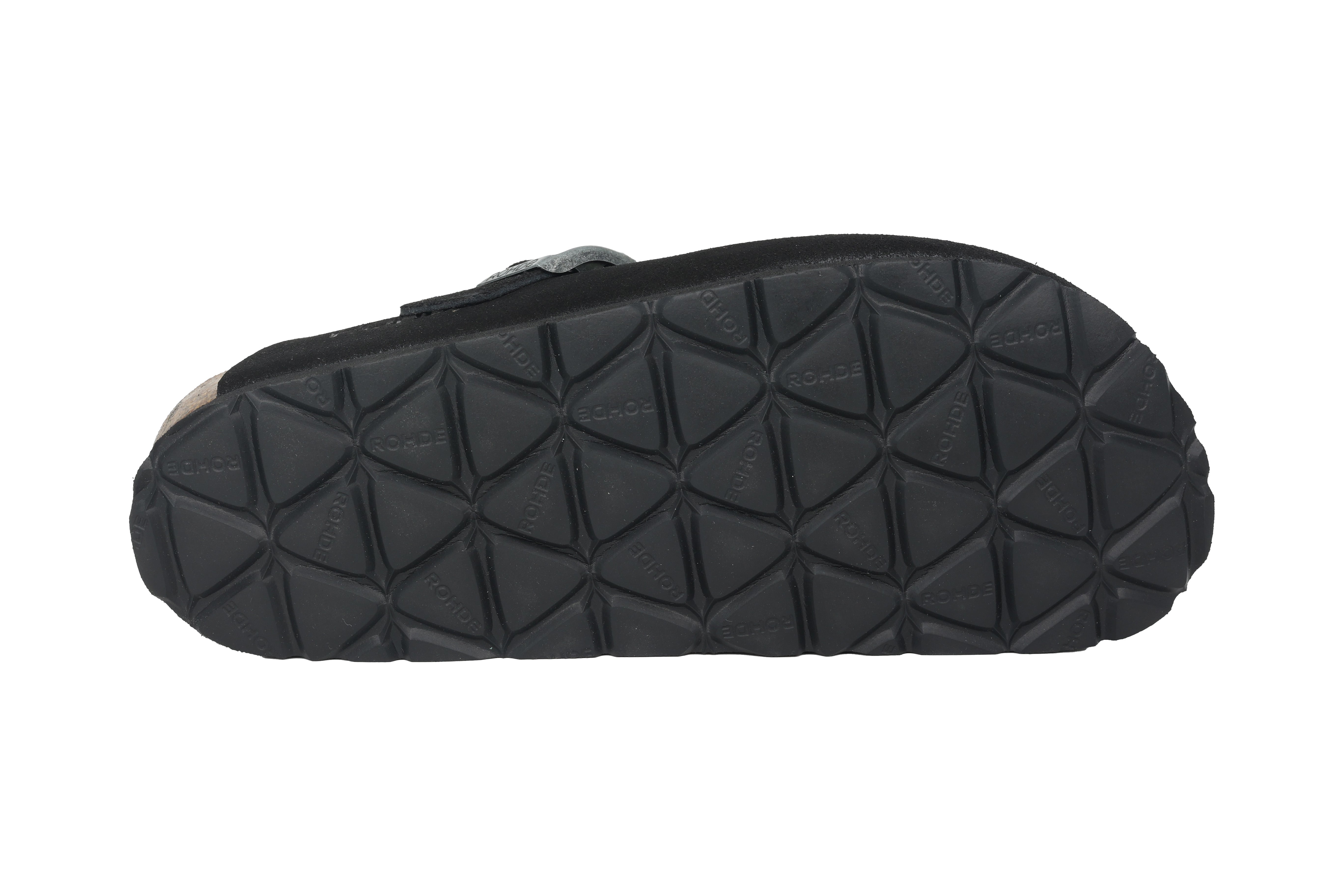 'Alba' women's indoor home slipper- Black