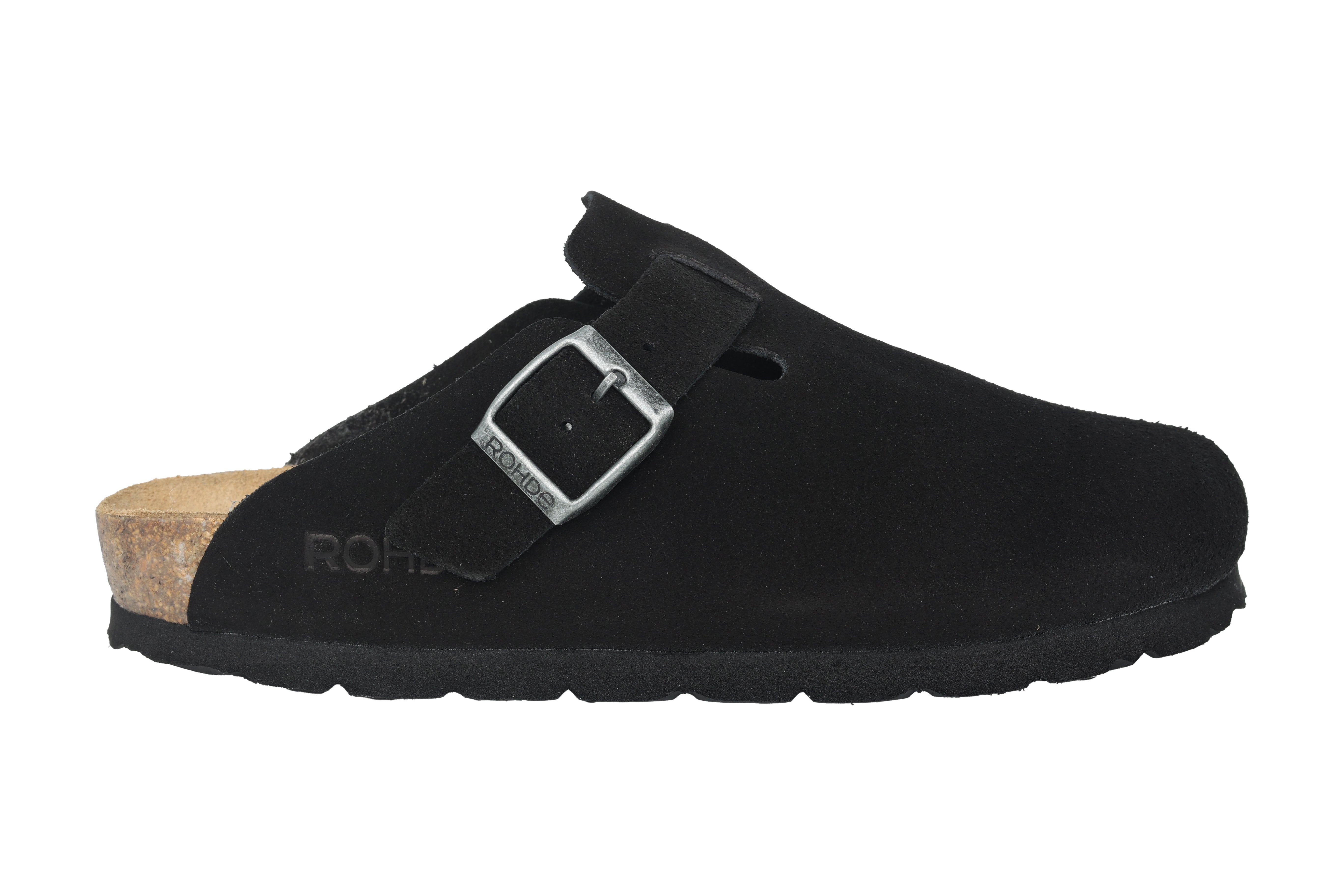 'Alba' women's indoor home slipper- Black
