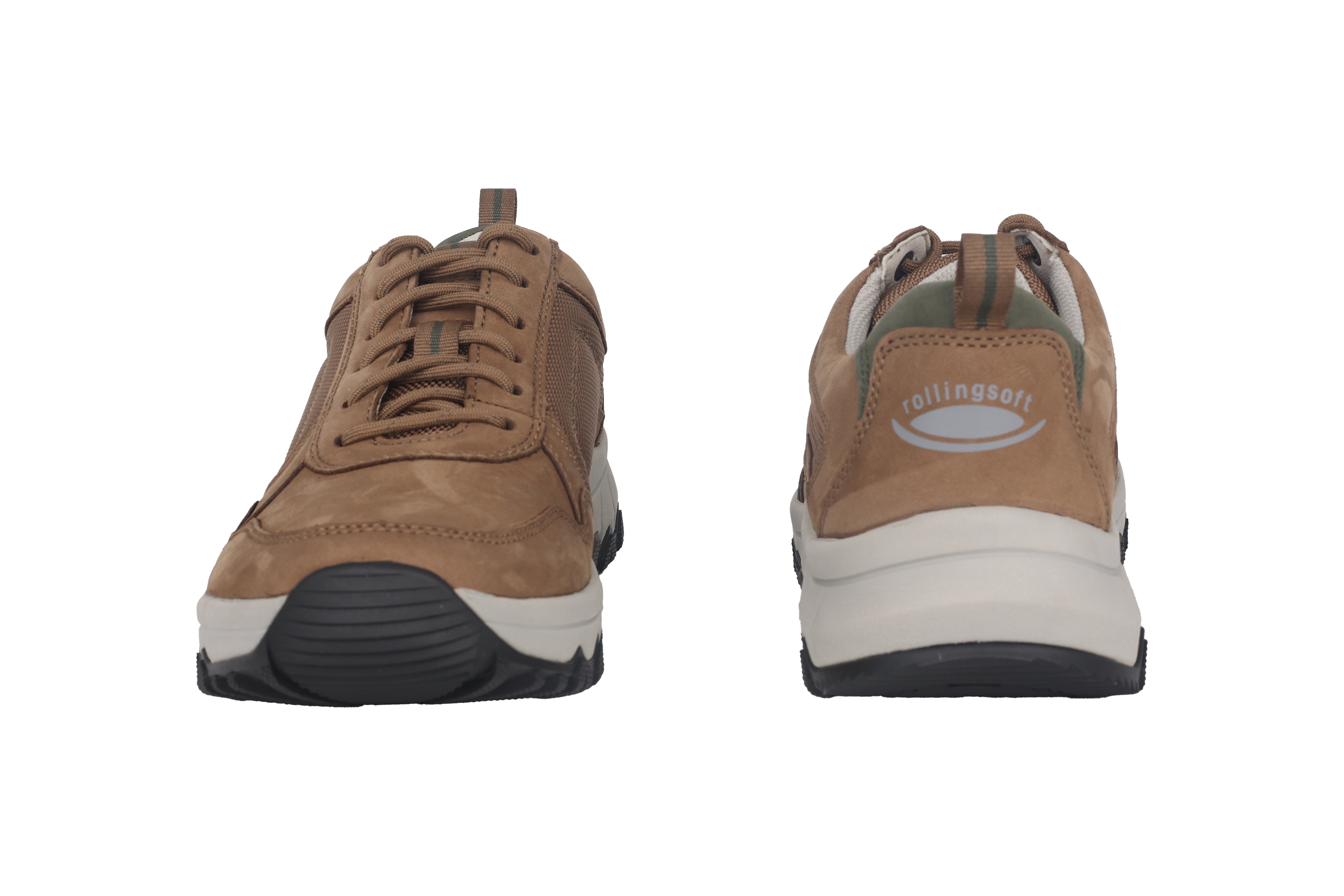 '8005.11.03' men's walking running rolling shoe - brown