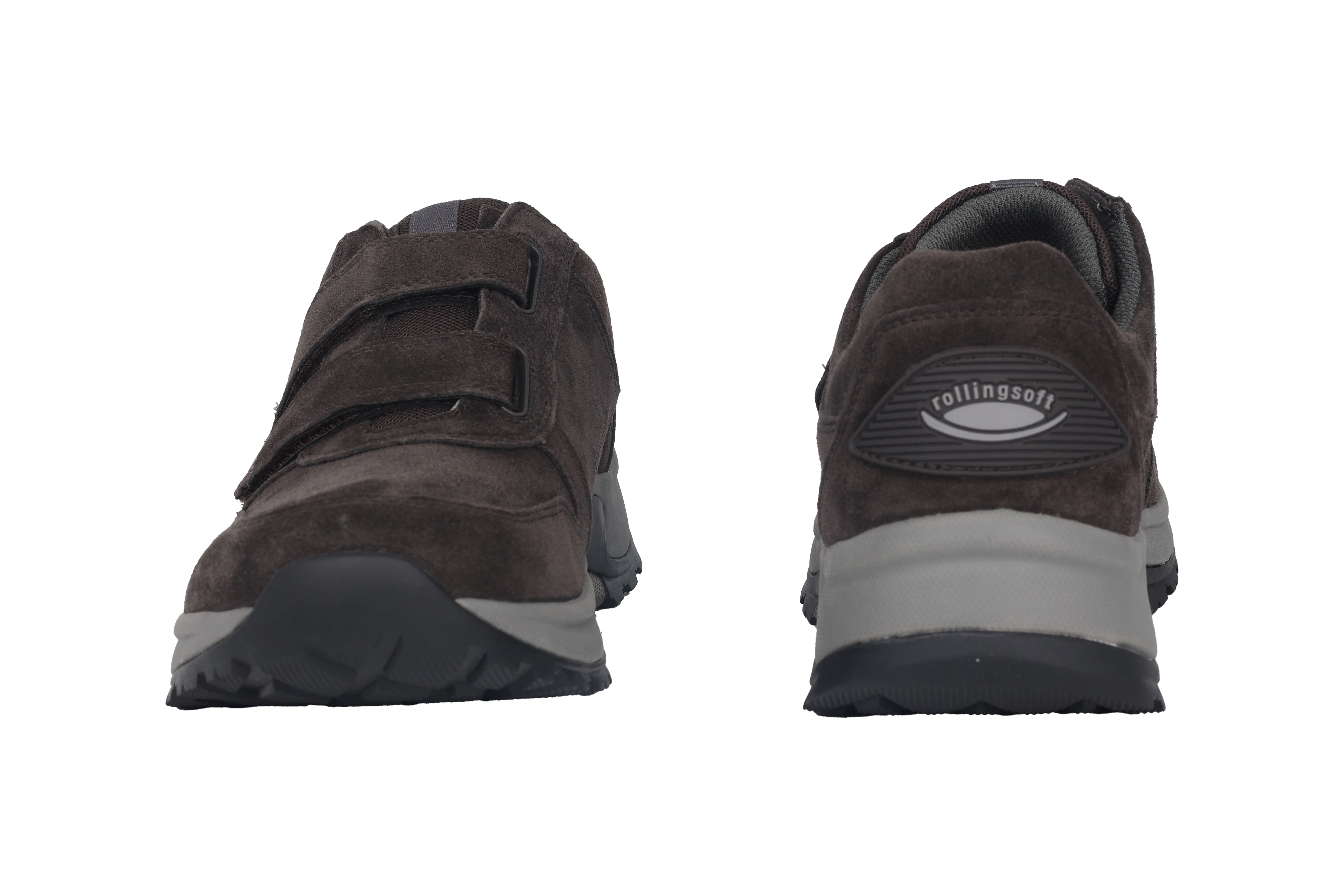 '8000.16.07' men's rolling strap shoes - brown