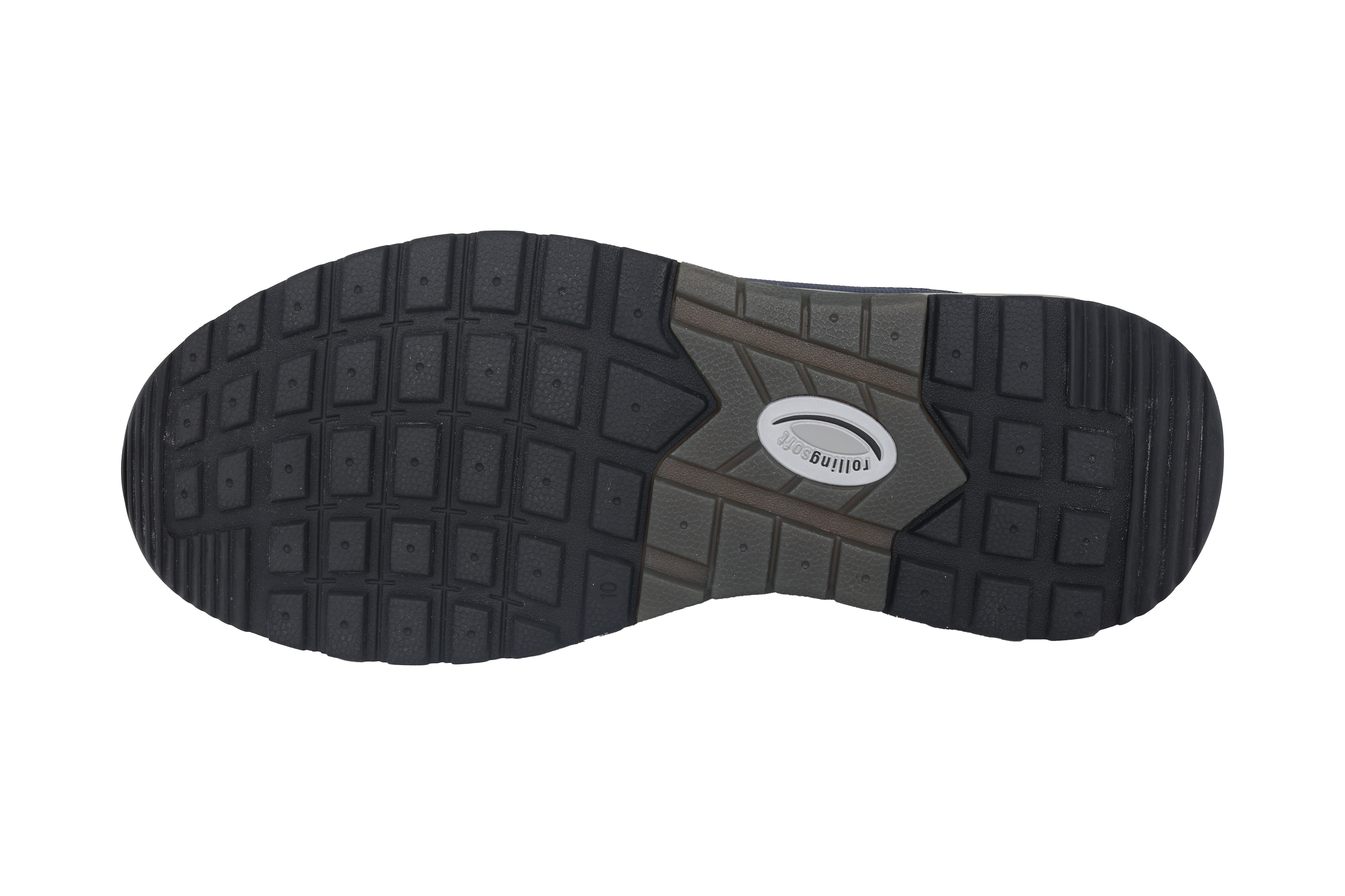 '8002.10.02' men's walking running rolling shoe - blue