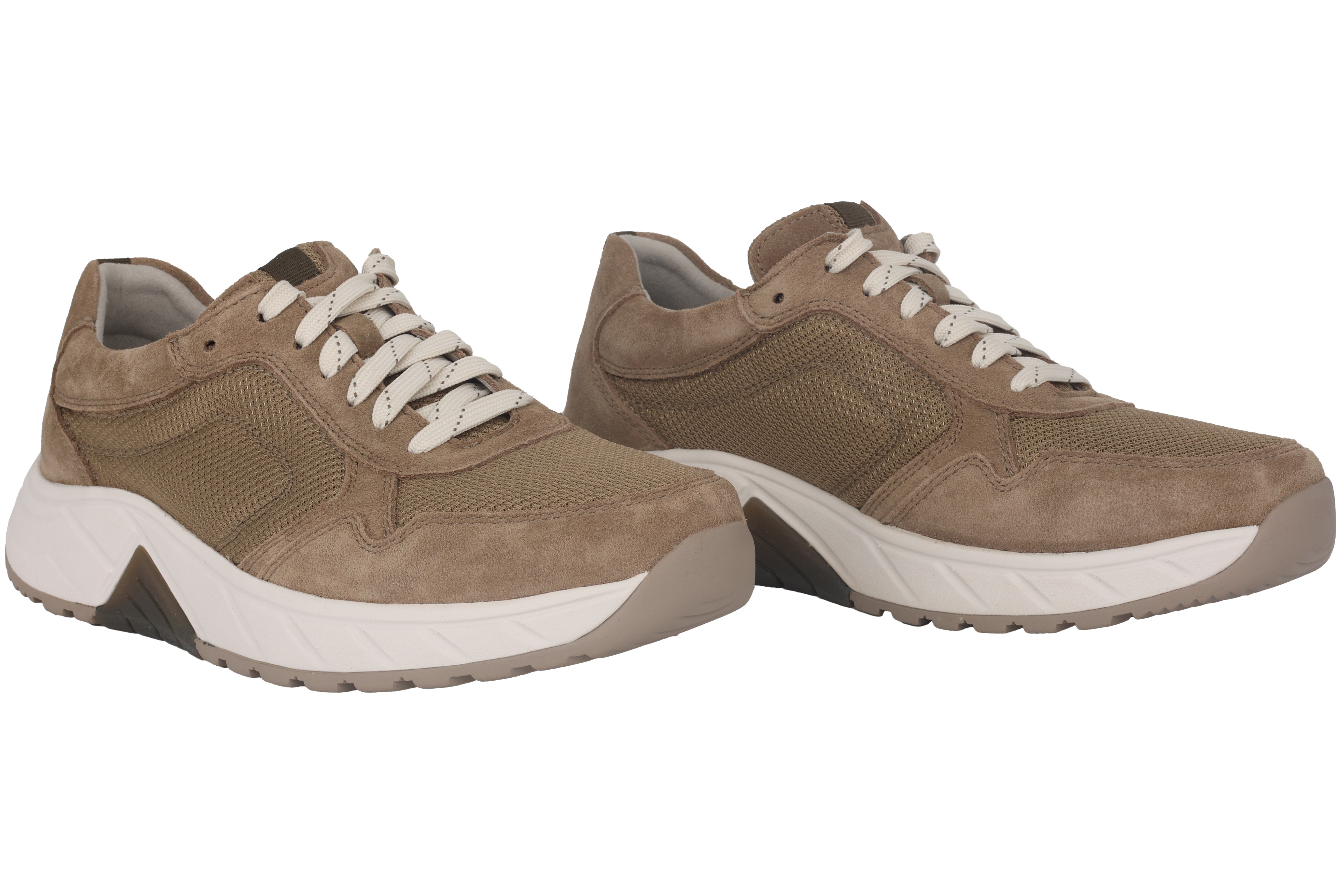 '8002.13.03' men's walking rolling sneakers - brown
