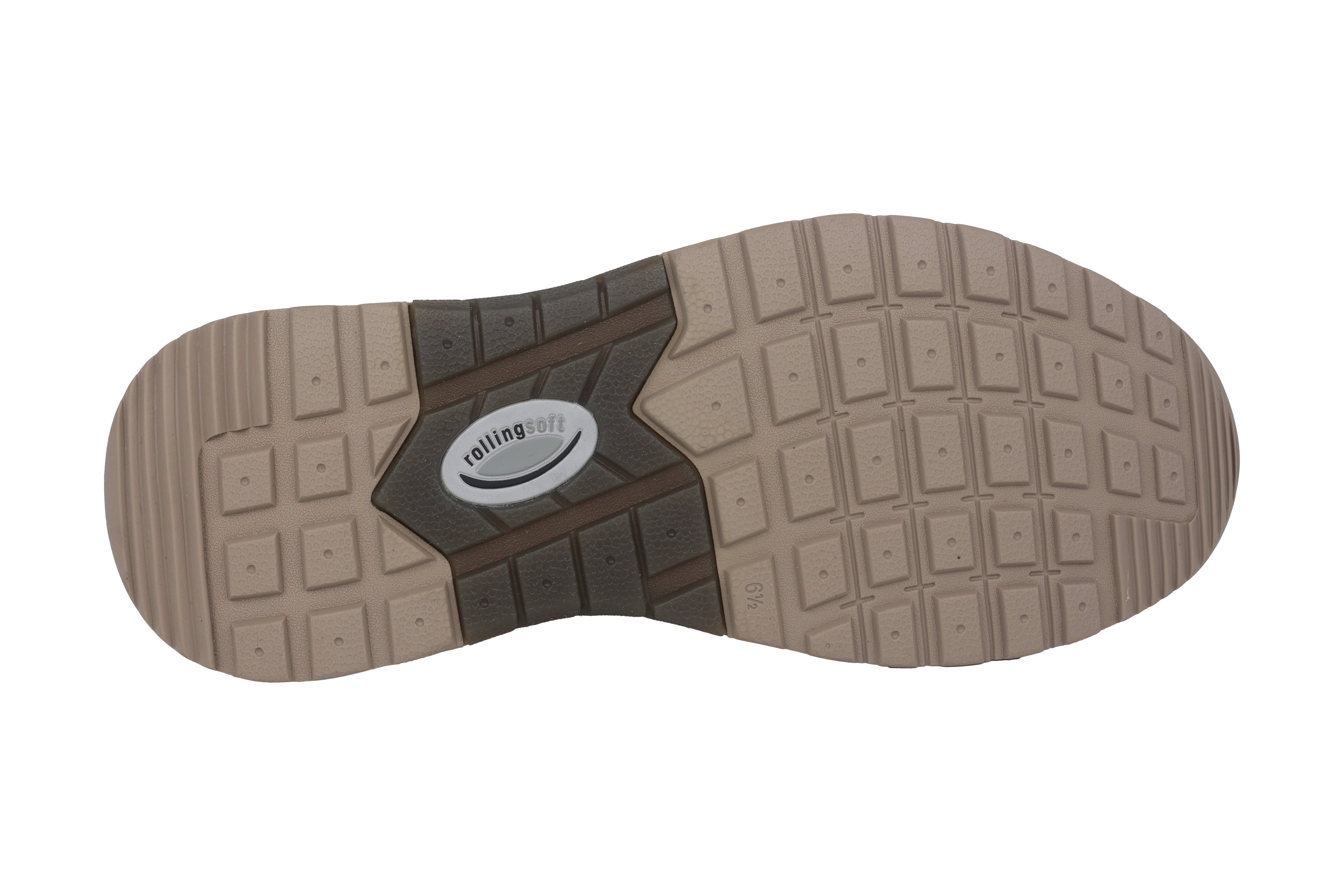 '8002.13.03' men's walking rolling sneakers - brown