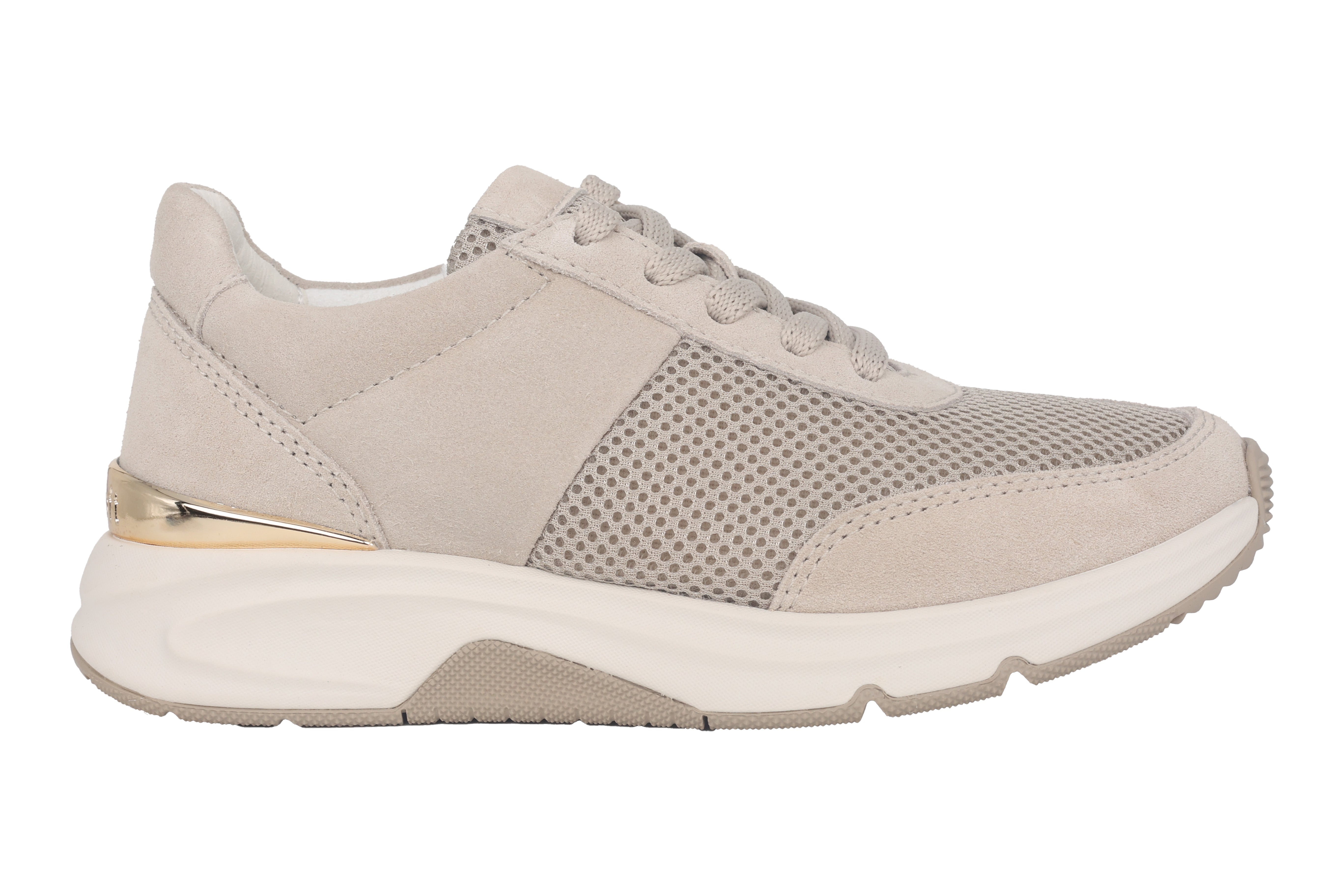 '66.897.33' women's walking rolling sneaker - beige