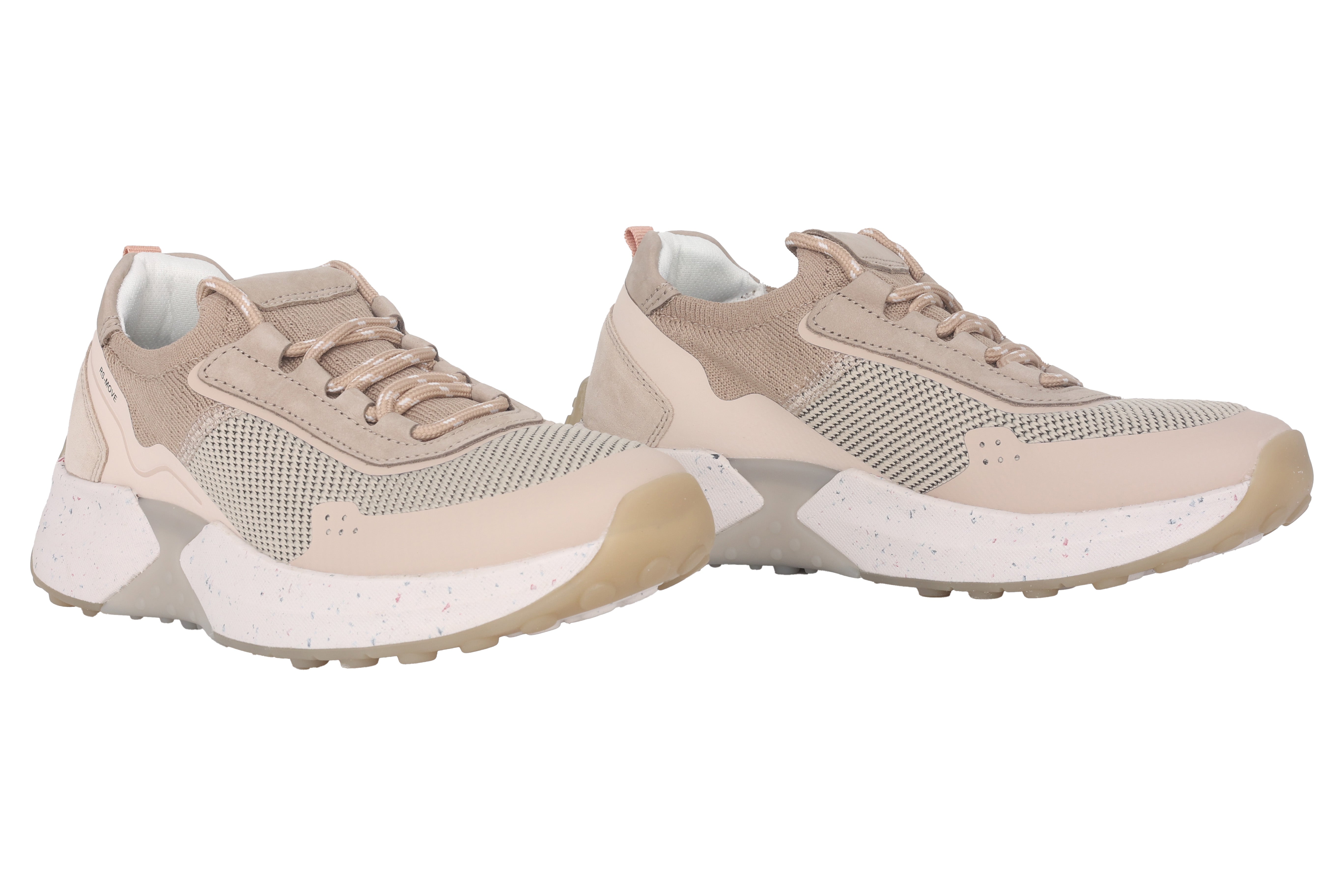 Rollschuh-Schnürsneaker '26.996.31' für Damen – Beige