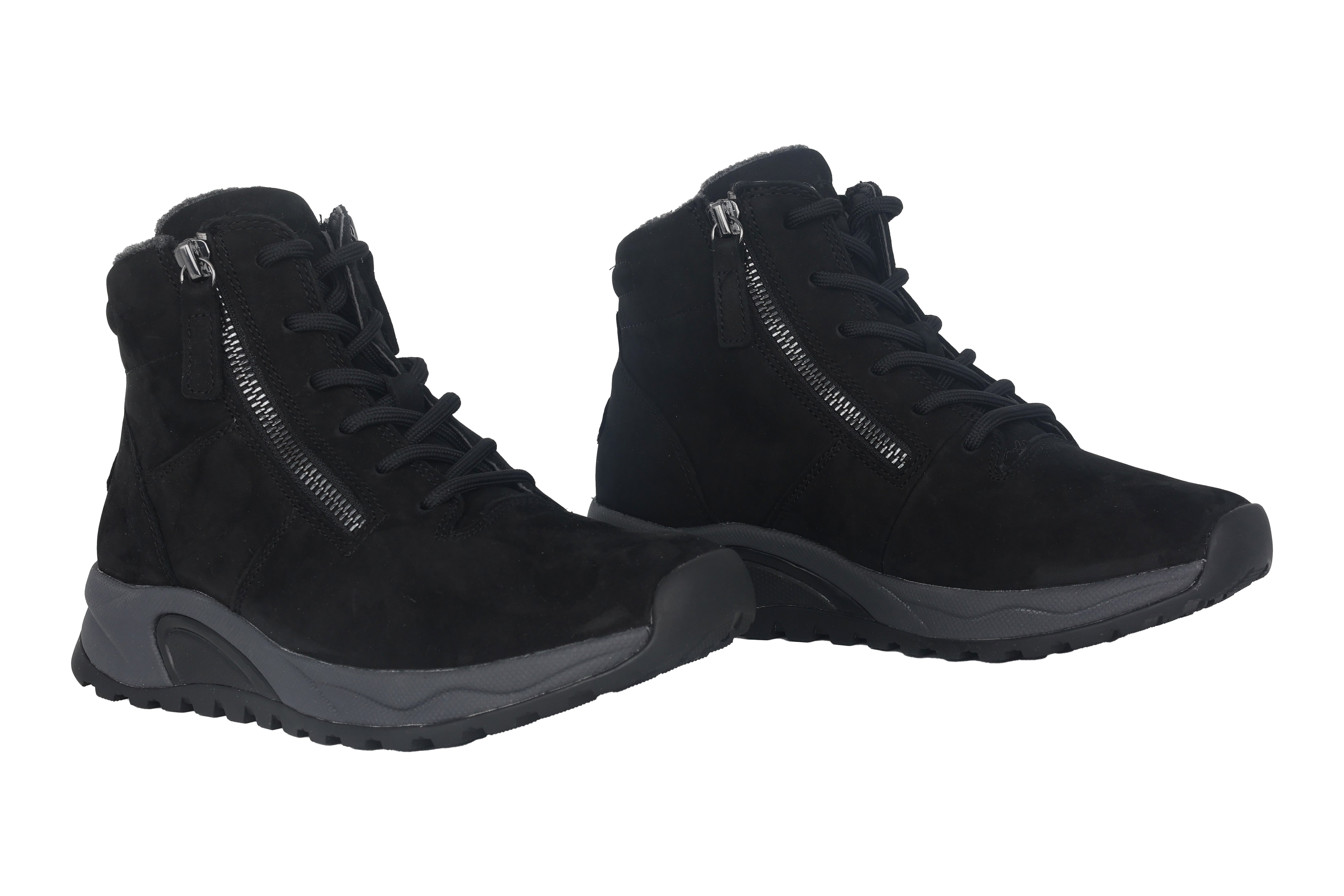 '76.805.47' varmforet rullende ankelstøvle til kvinder - Sort