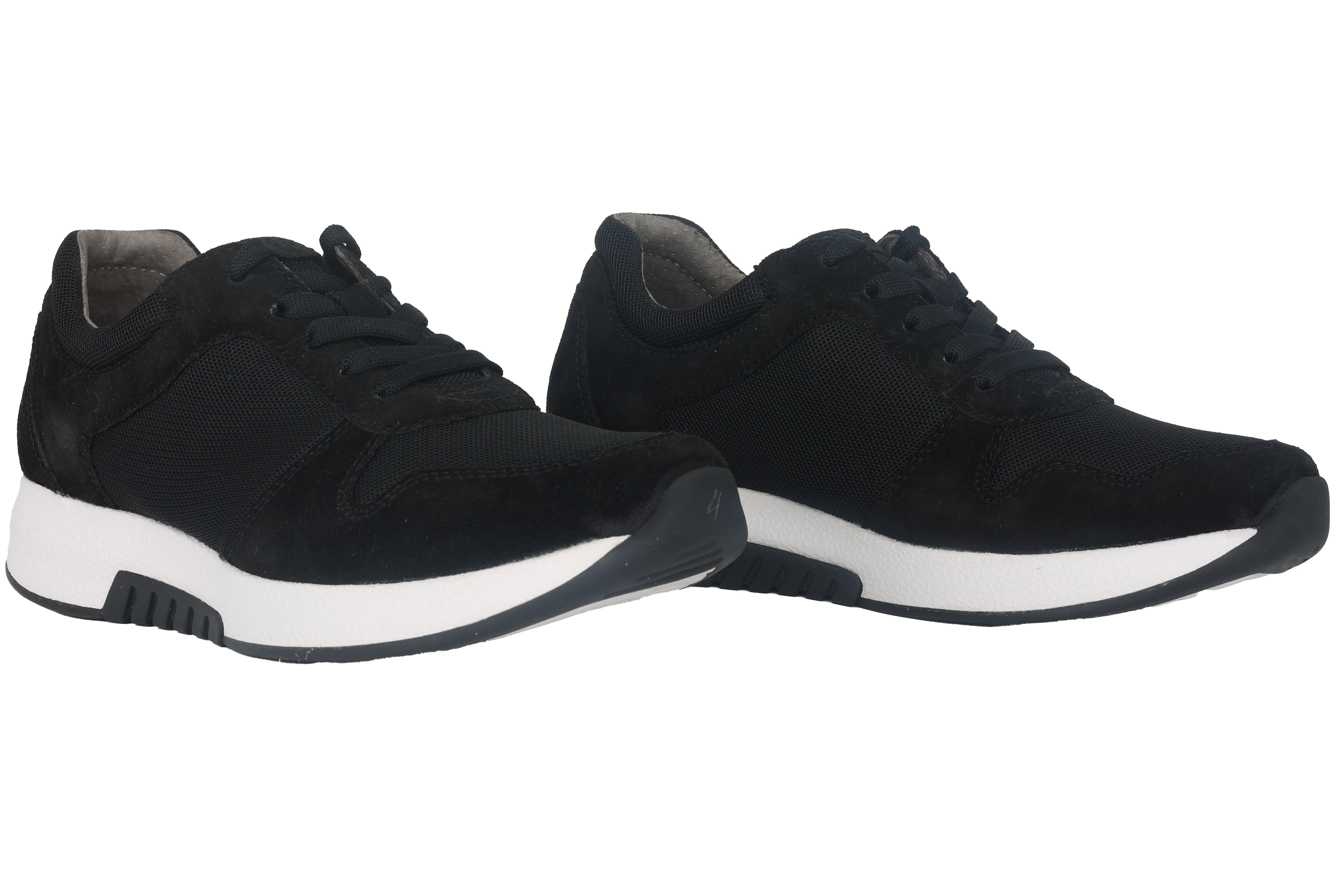 '76.946.47' women's walking rolling shoes - black