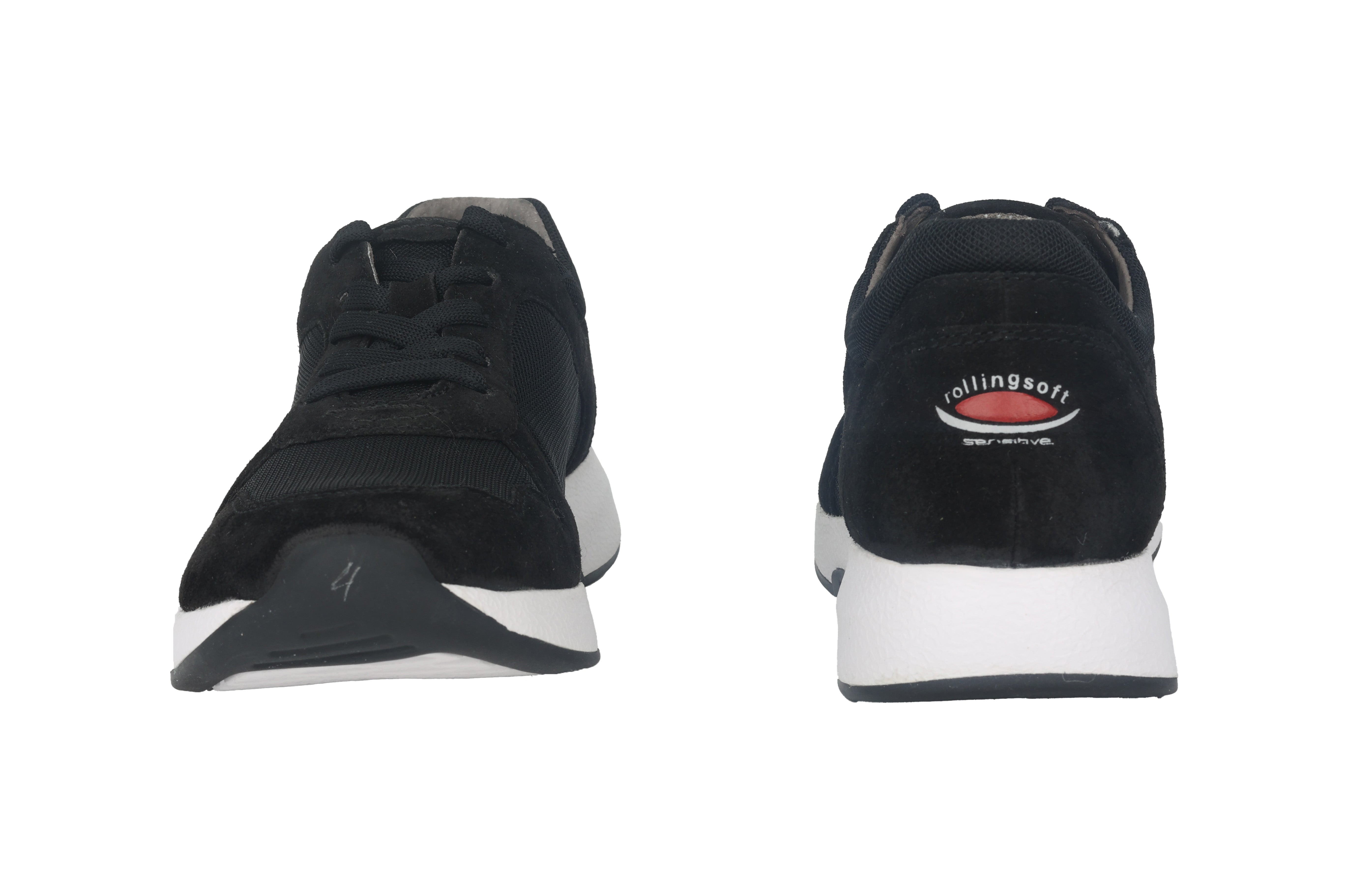 '76.946.47' women's walking rolling shoes - black