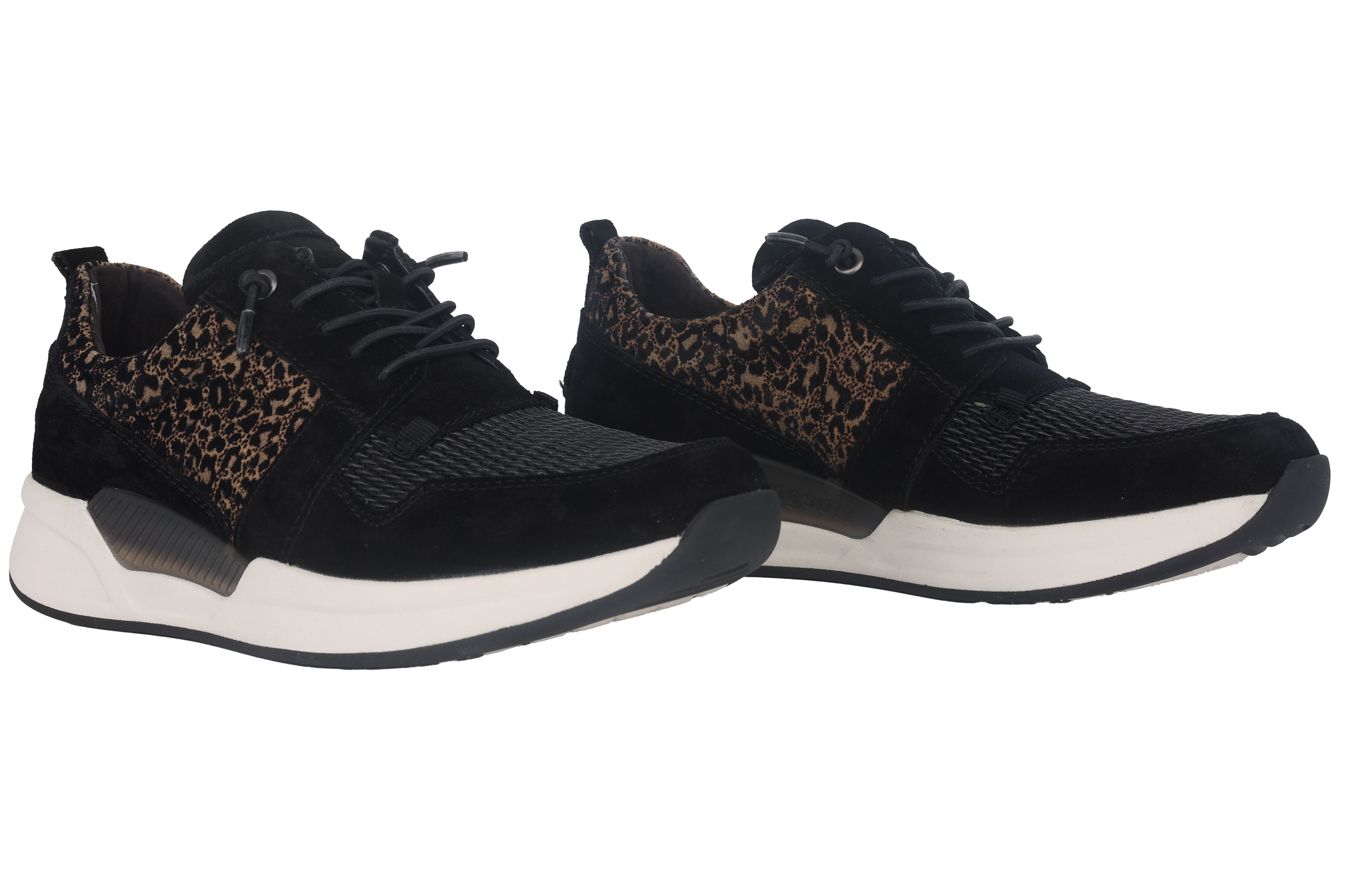 '96.955.84' women's rolling sneaker - Black