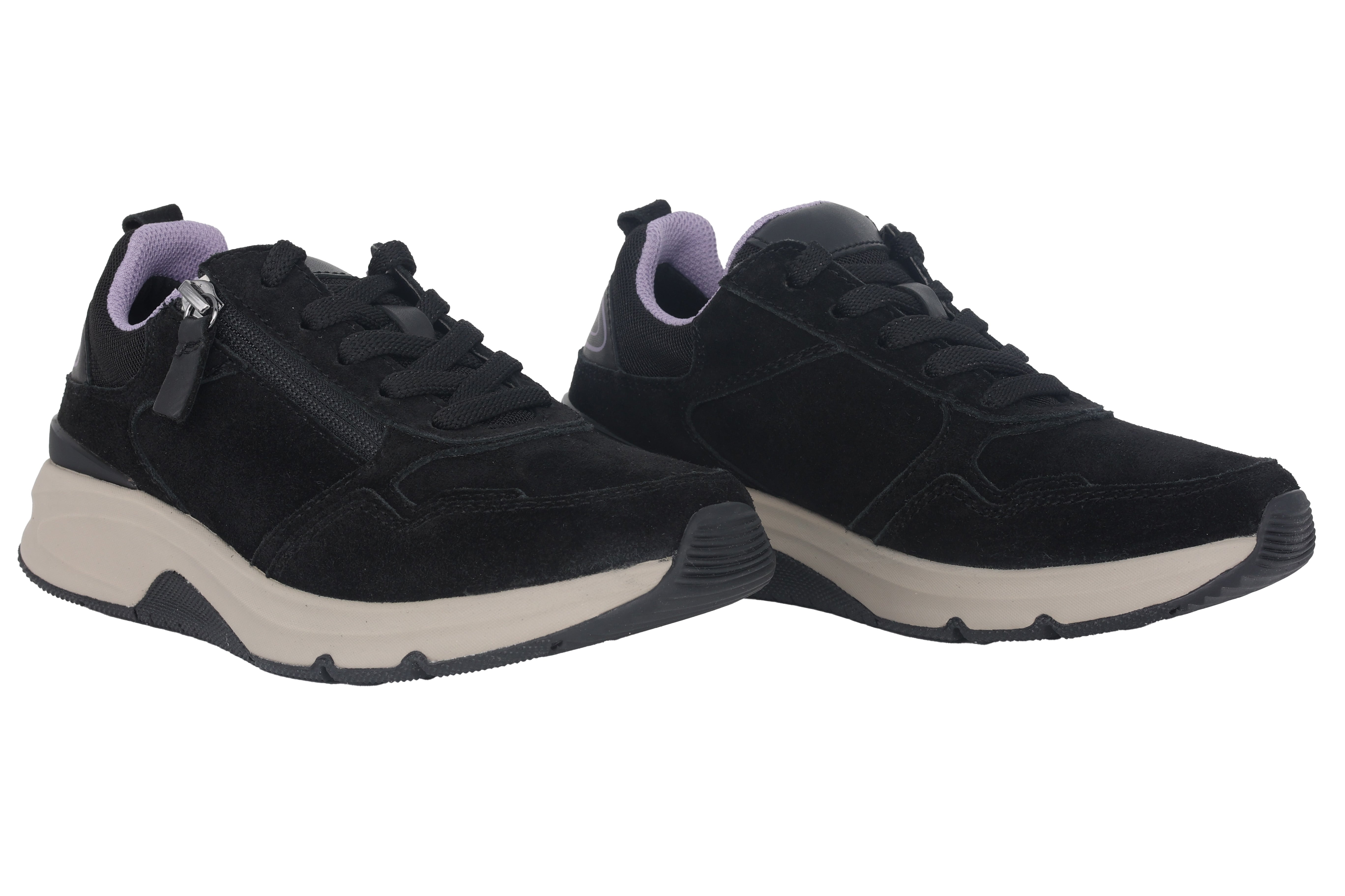 Roll-Sneaker '56.897.47' für Damen – Schwarz