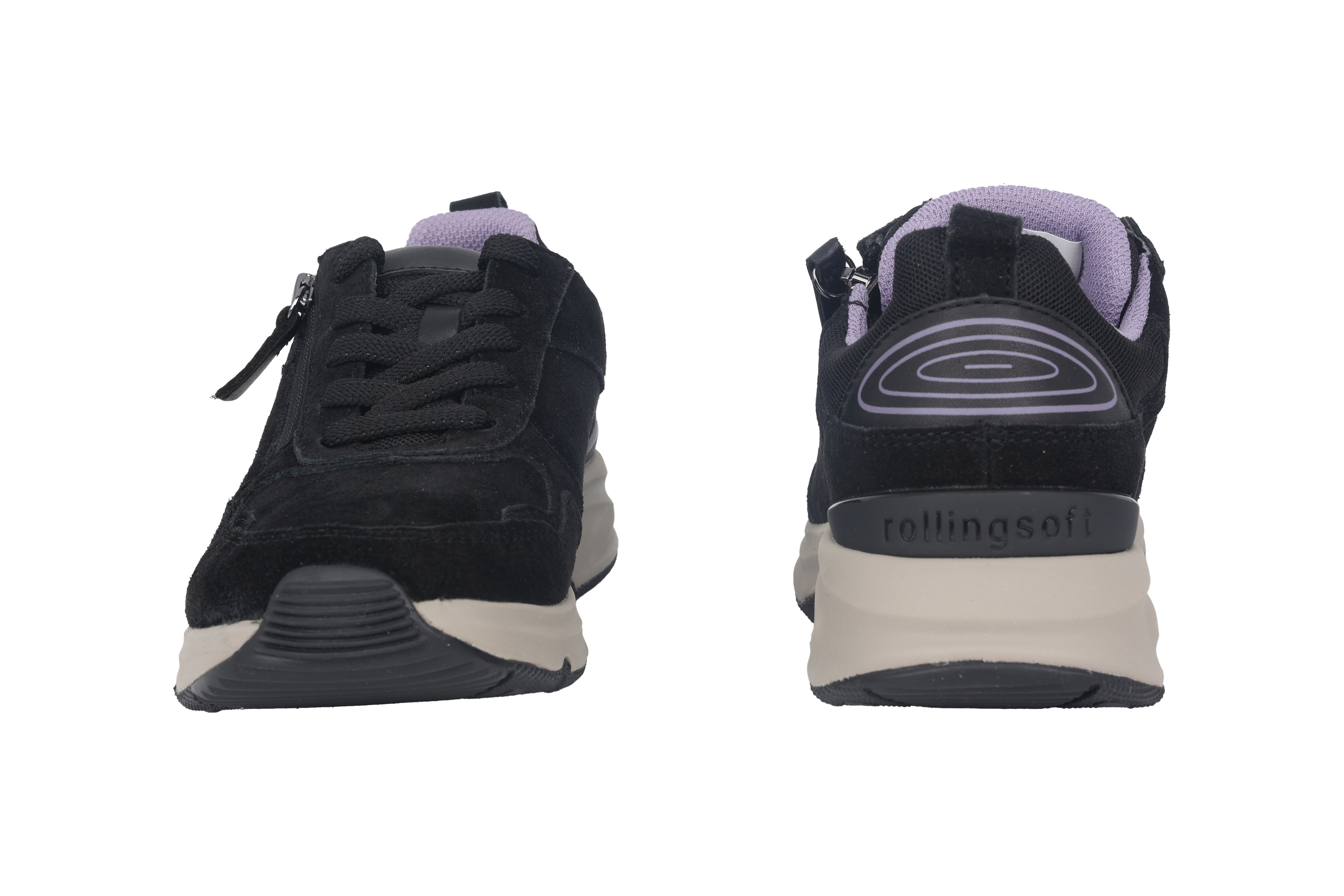 Roll-Sneaker '56.897.47' für Damen – Schwarz