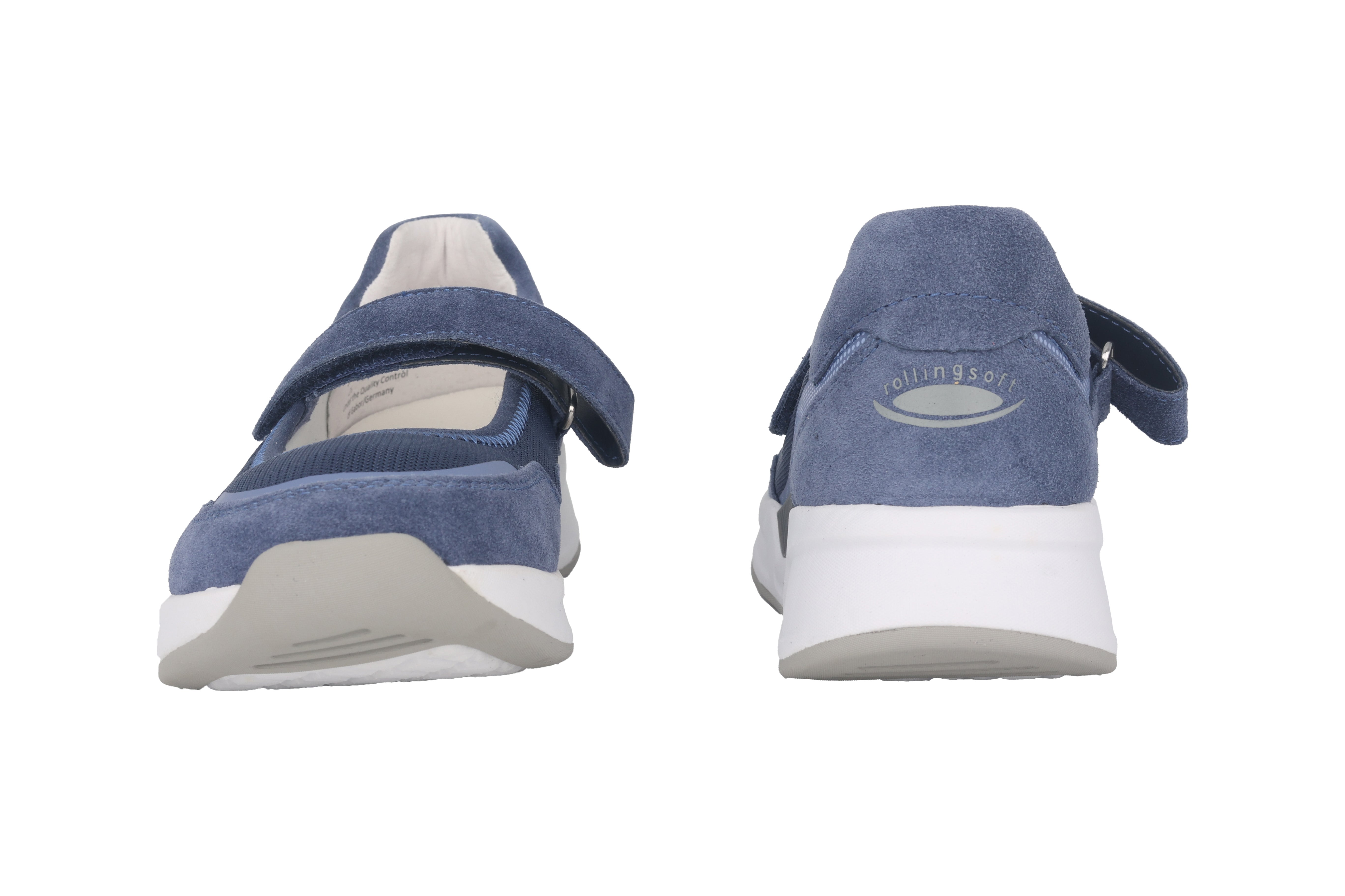 '26.952.26' zapato de mujer con correas y ruedas - Azul