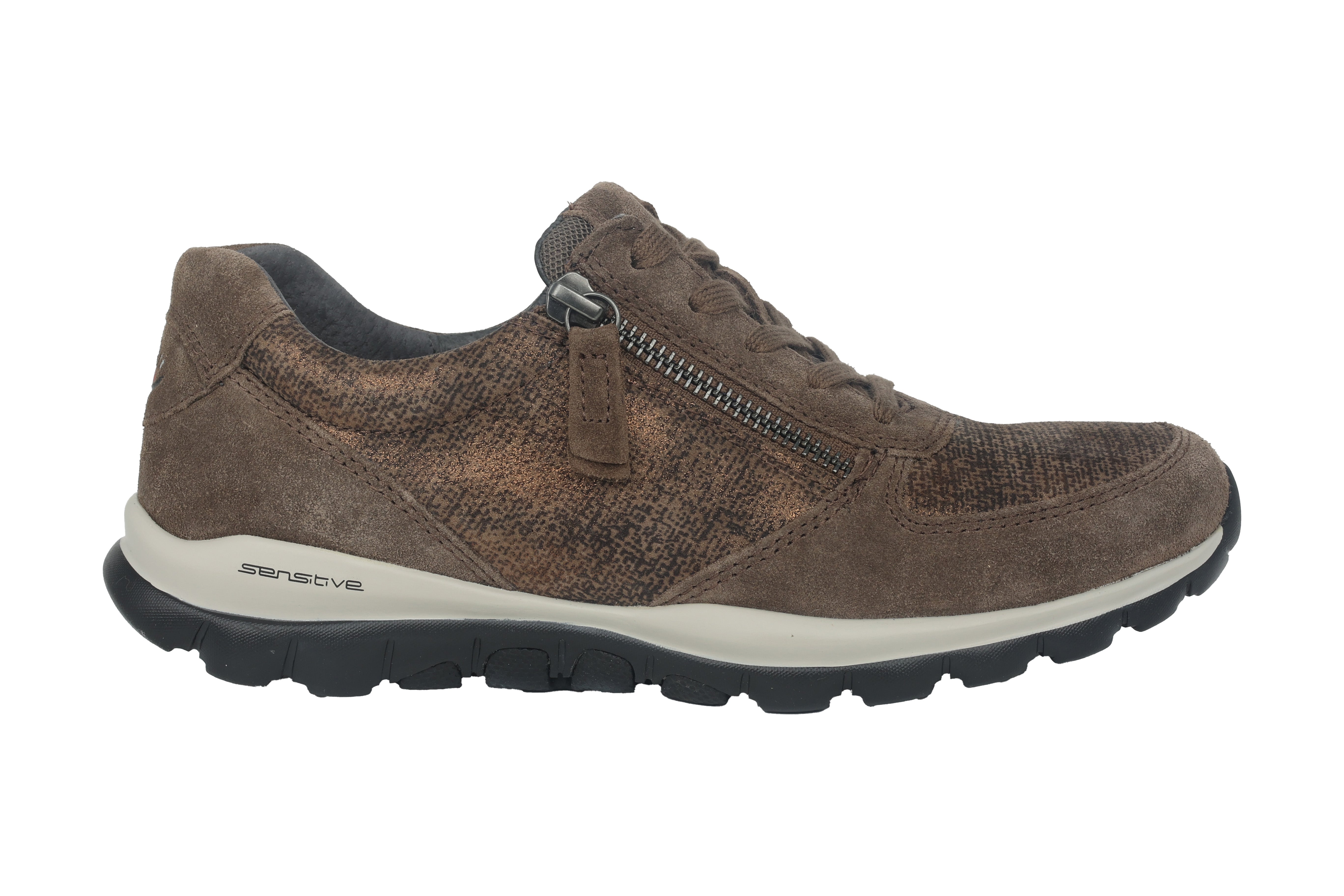 '76.968.61' women's walking rolling sneaker - brown