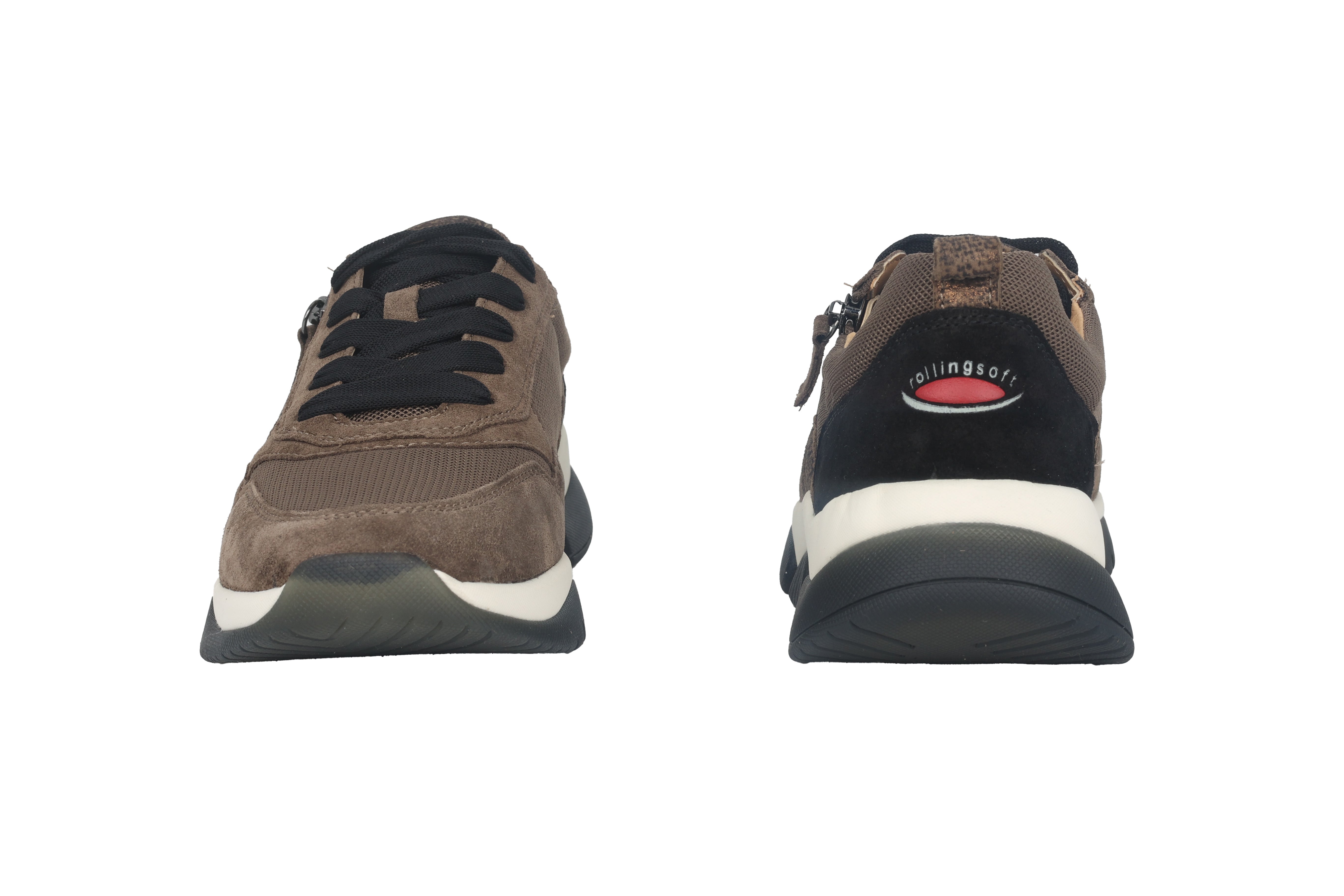 Sneaker Rolling da donna '76.938.30' - Marrone