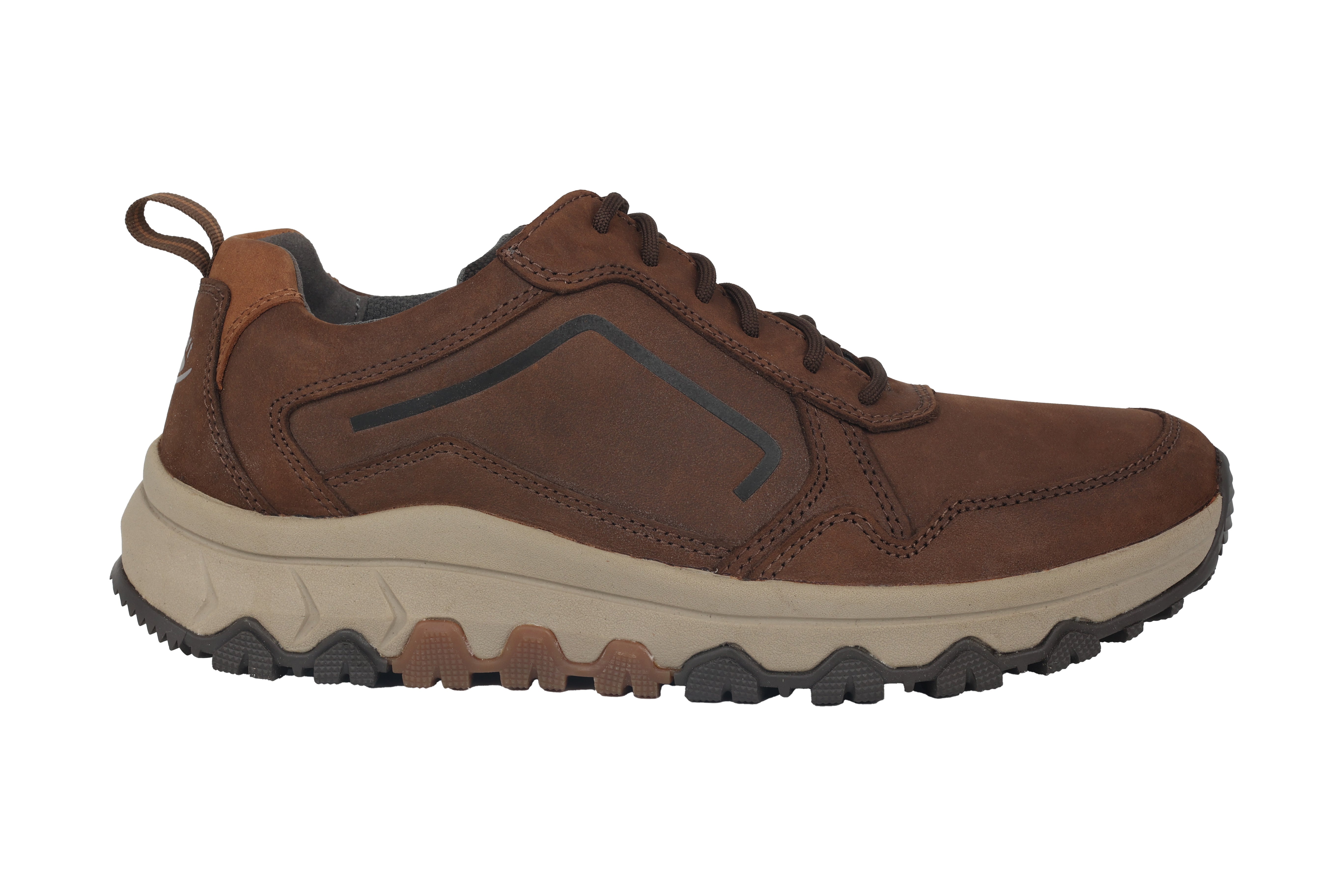 '8005.10.03' men's walking rolling lace-up sneaker - Brown