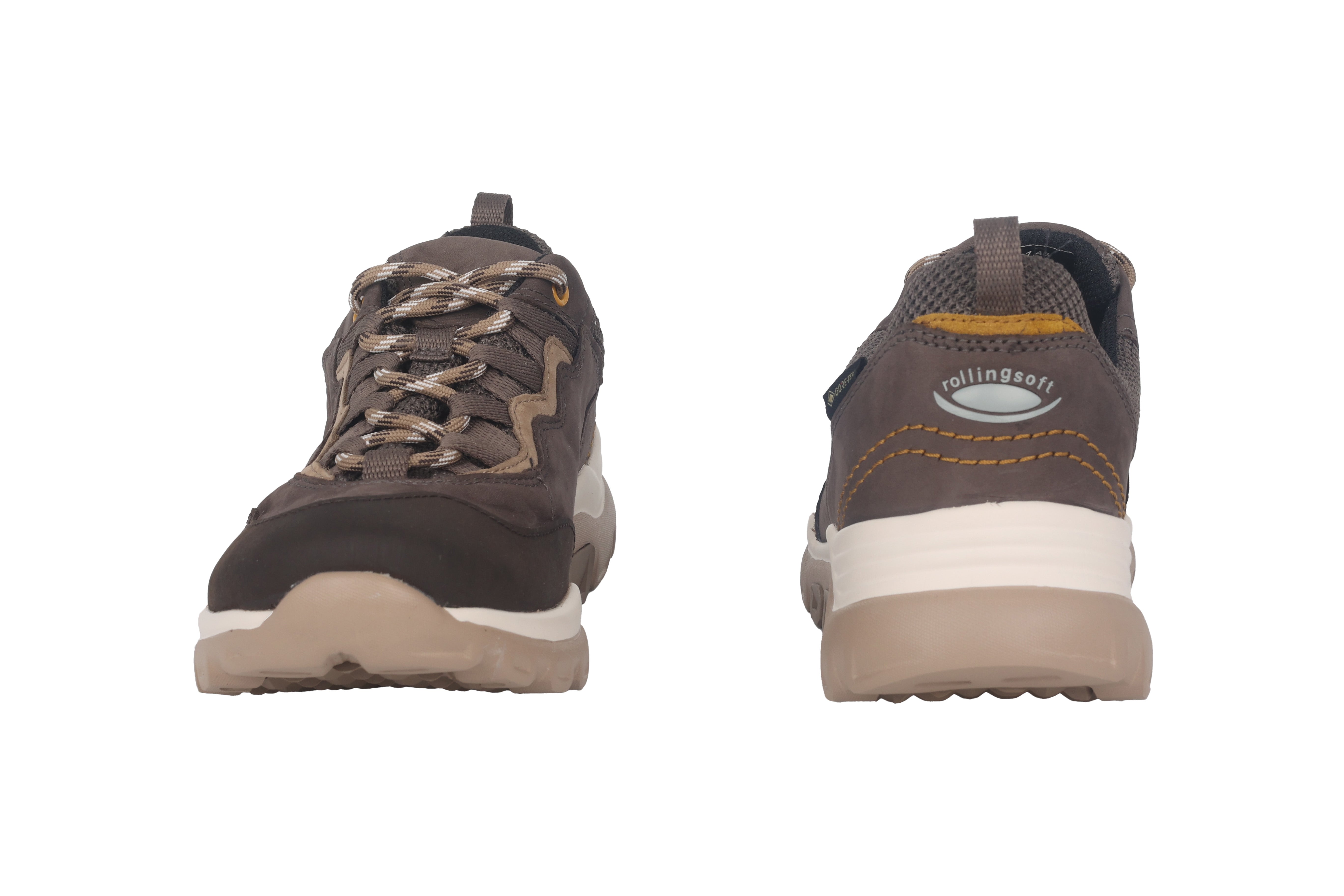 '96.927.45' women's waterproof walking rolling shoes - Brown