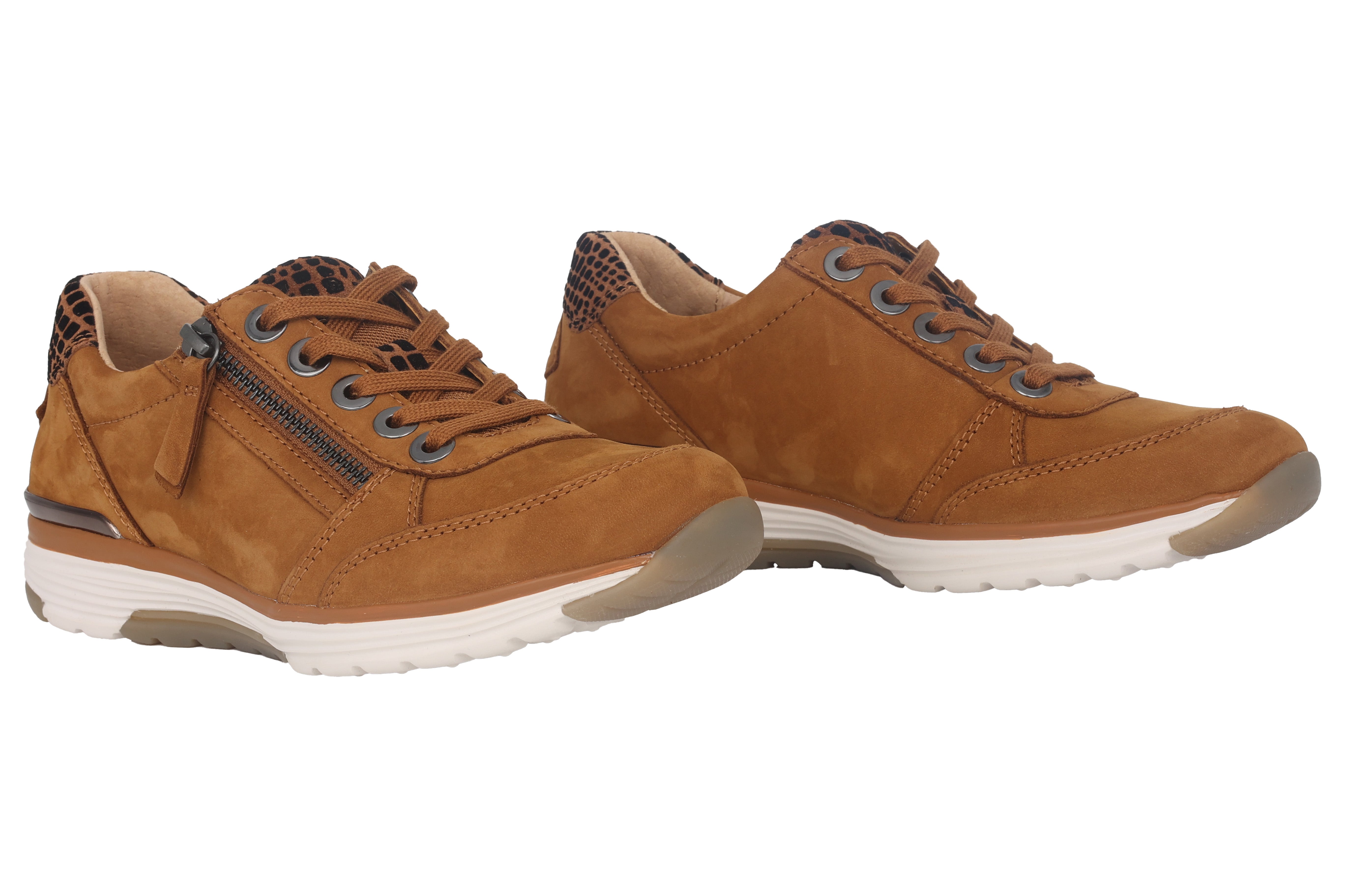 '76.973.32' women's walking running rolling sneaker - brown