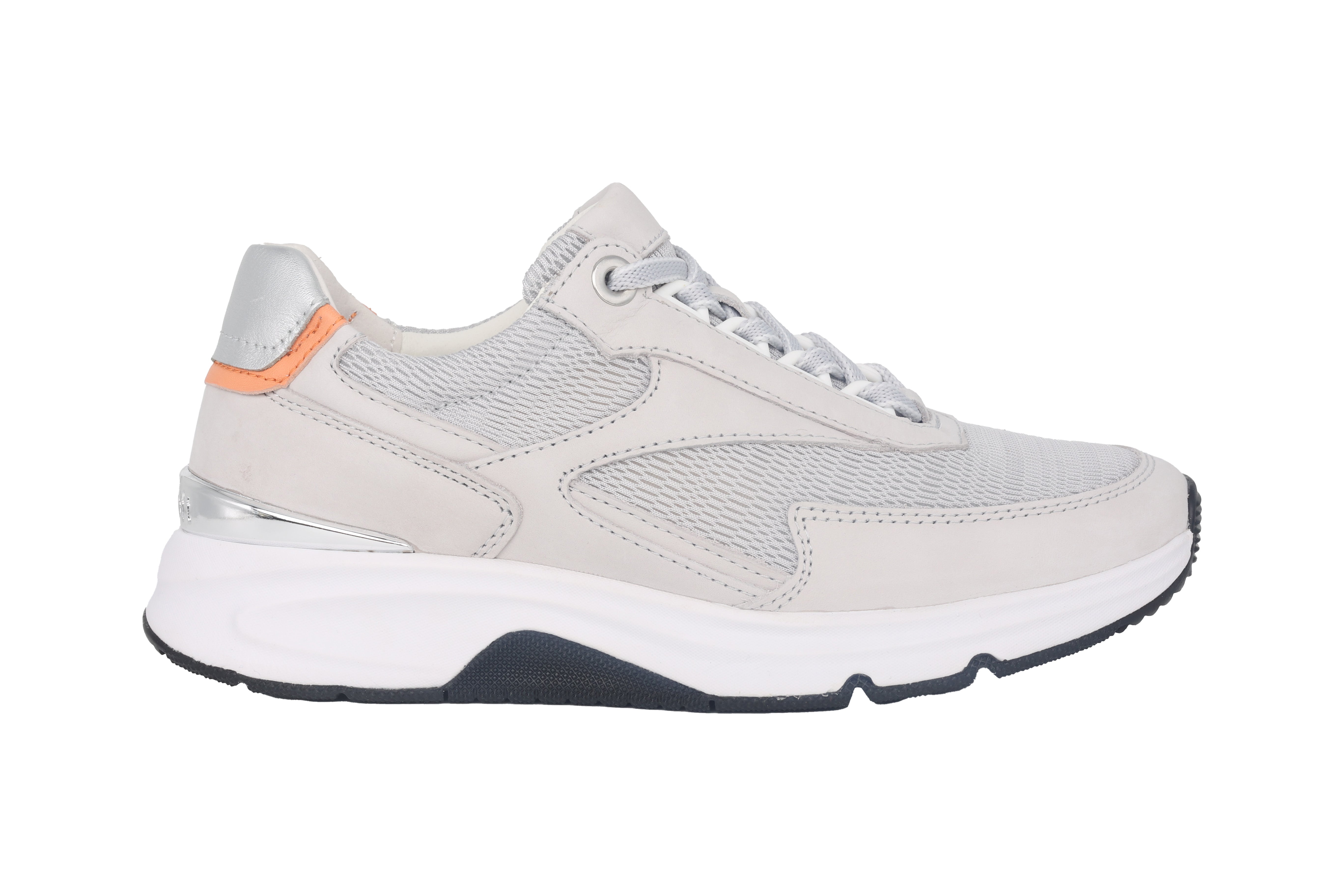 '26.895.40' women's walking running rolling sneaker - grey beige