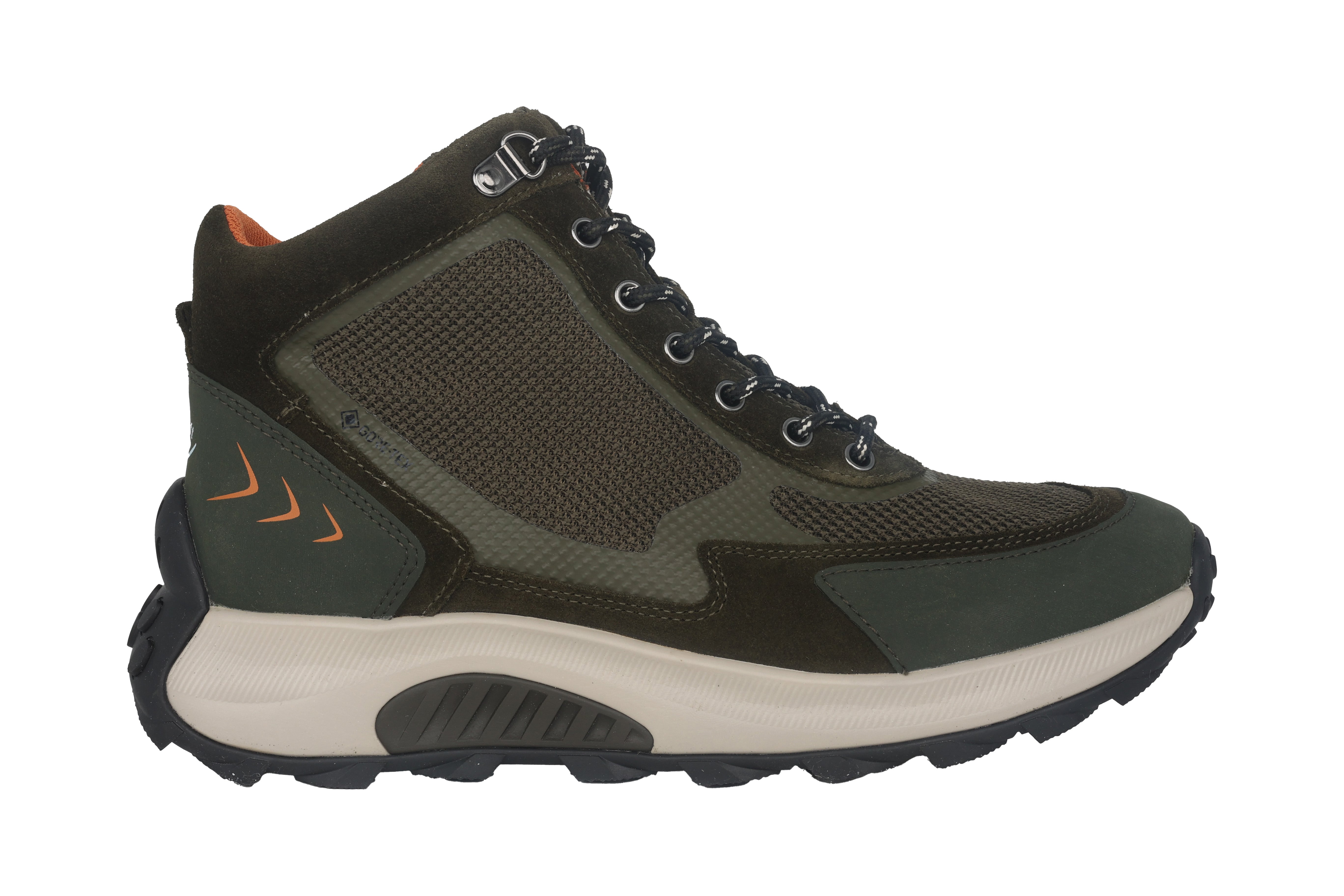 Wasserdichter rollender Wanderstiefel '96.876.31' für Damen – Grün