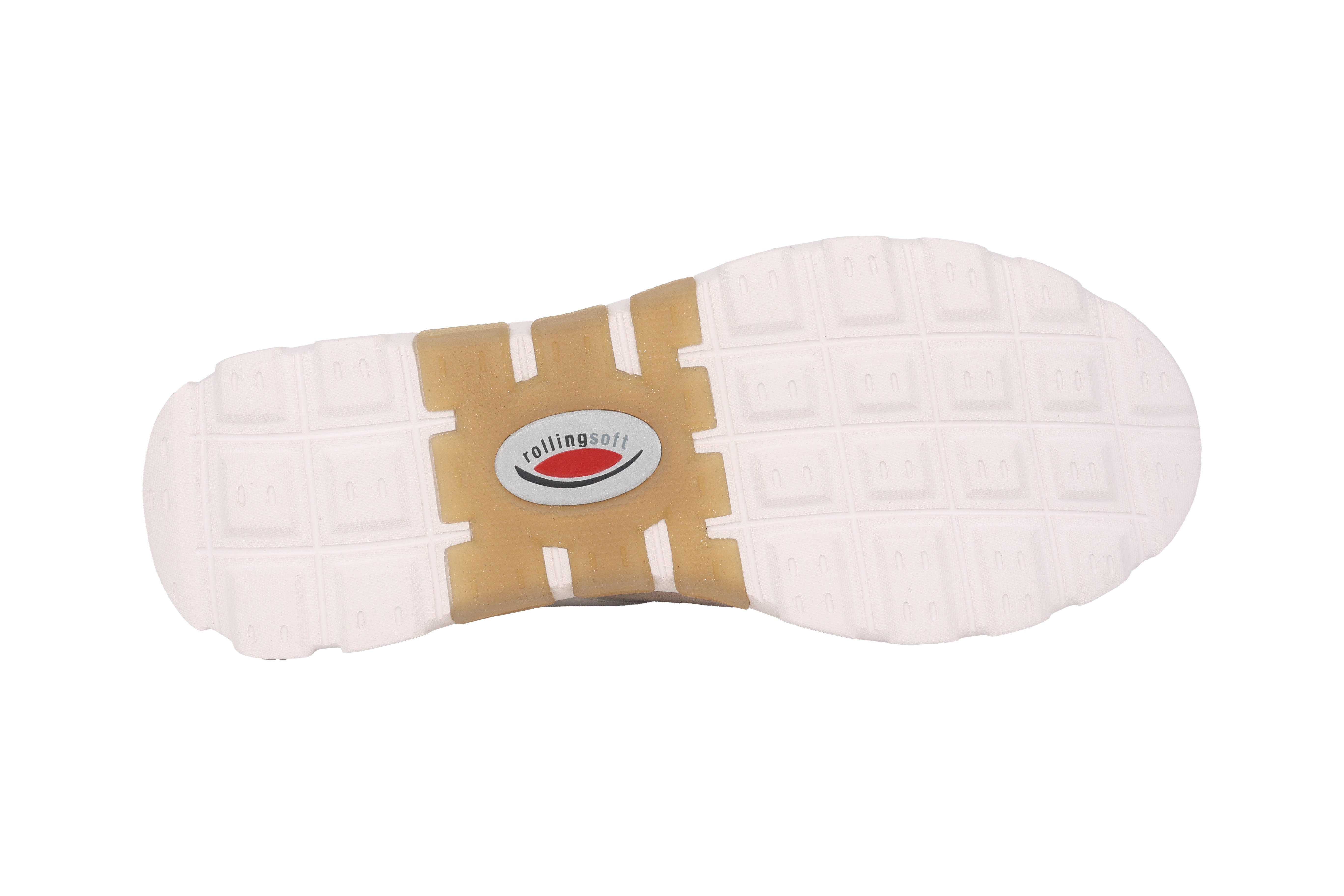 '86.986.51' women's walking rolling sneaker - white