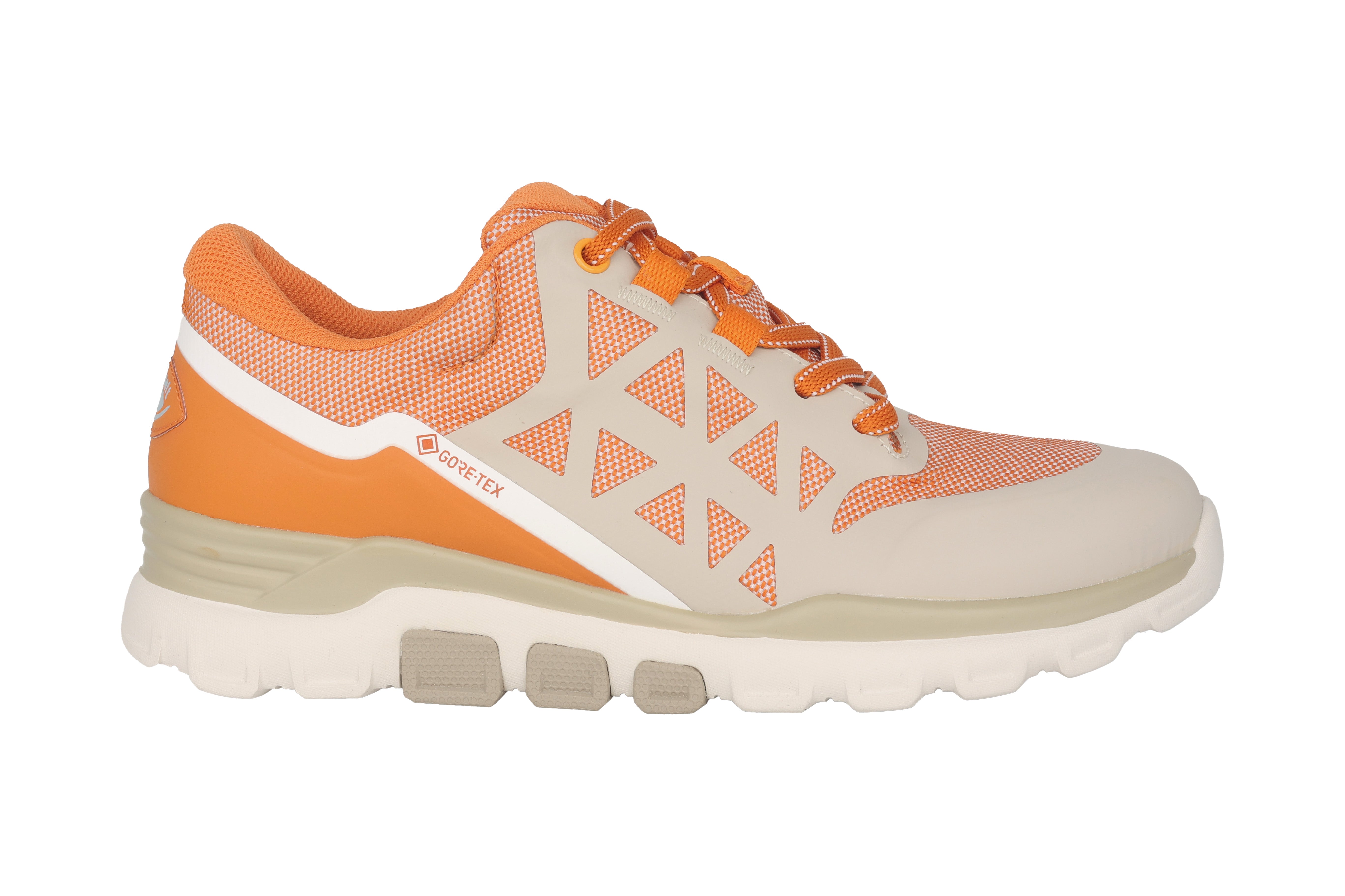 '86.989.24' women's waterproof walking rolling sneaker - orange