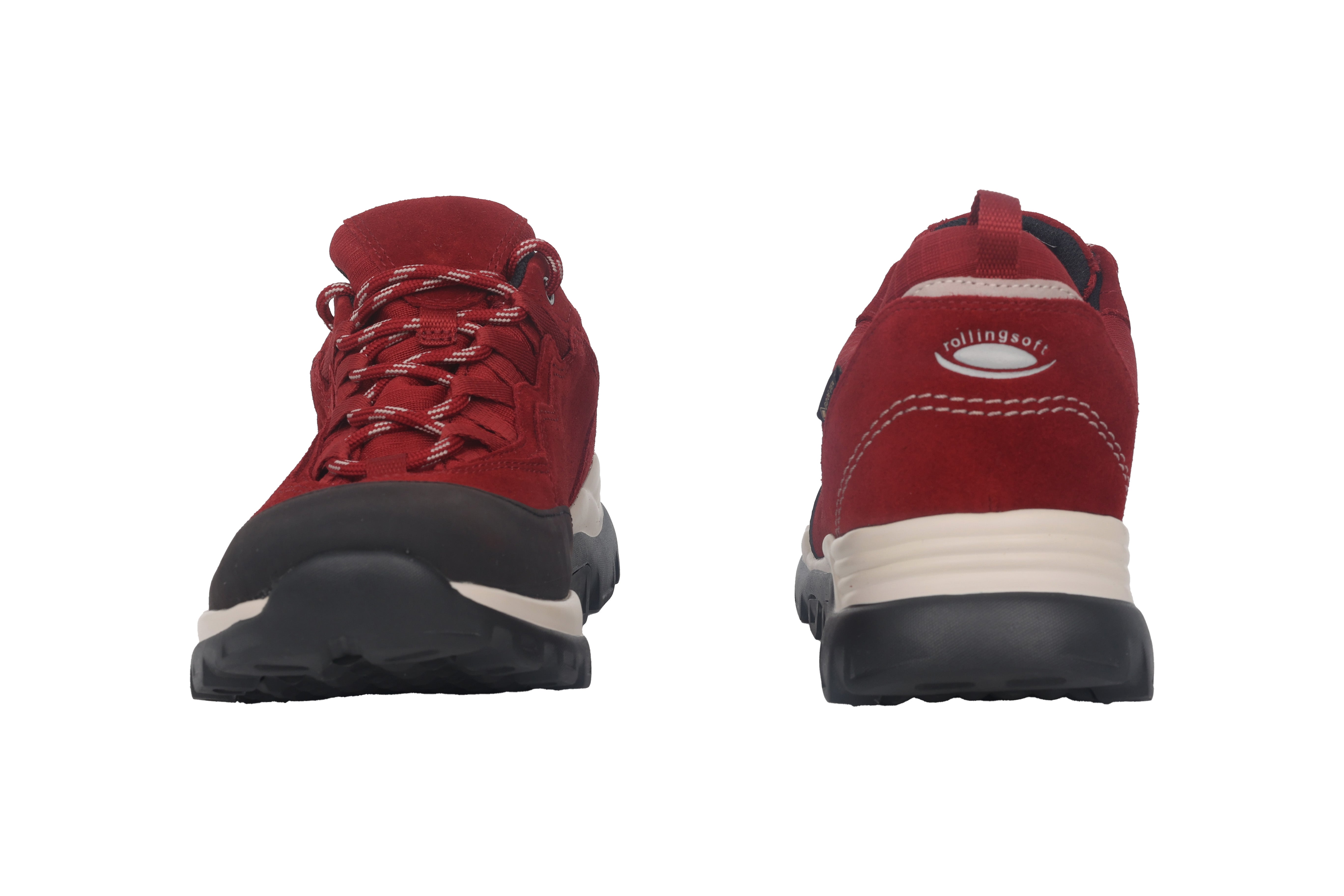 '96.927.38' women's waterproof walking rolling sneaker - Red