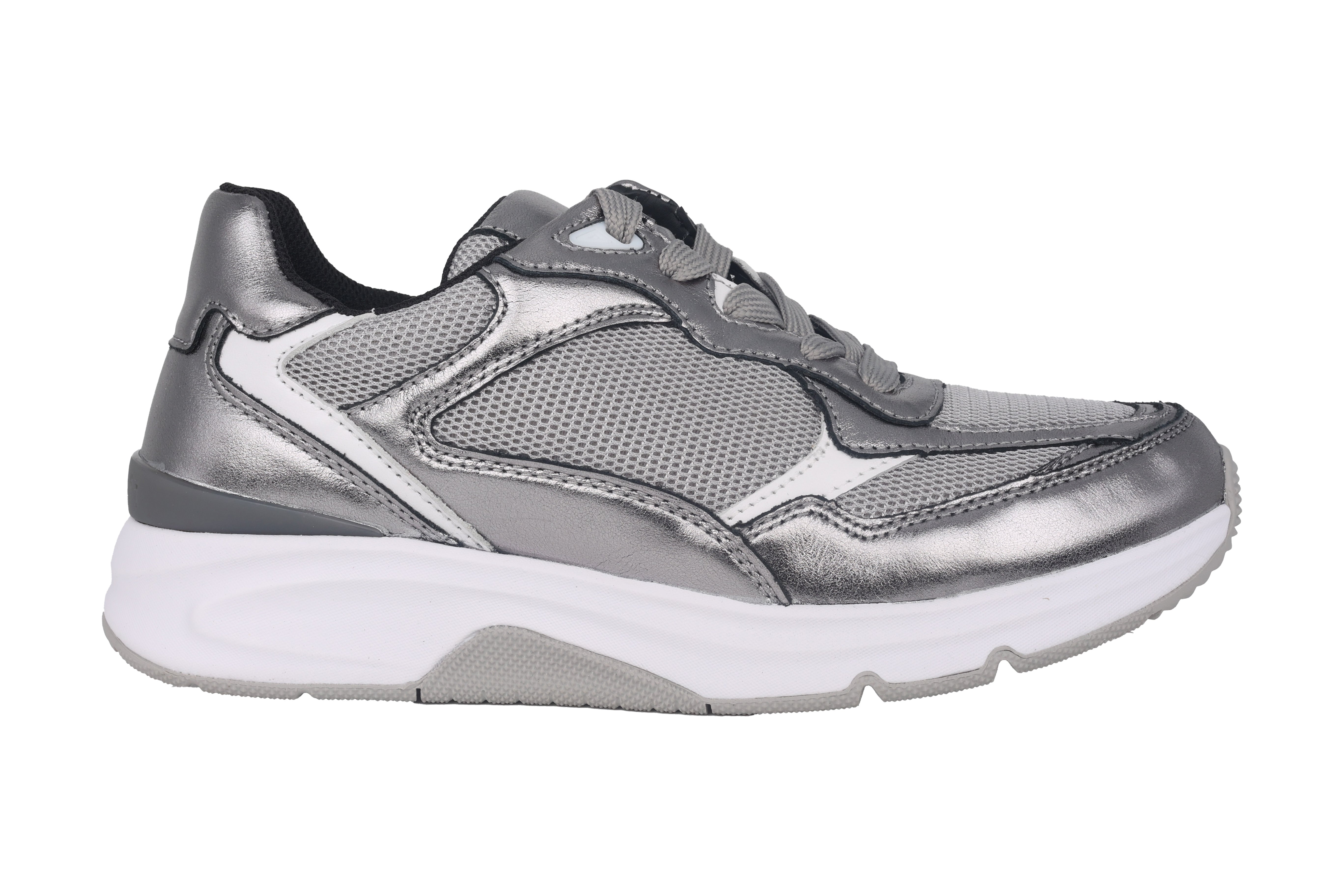 '56.893.69' zapatos con cordones para caminar para mujer - plateado