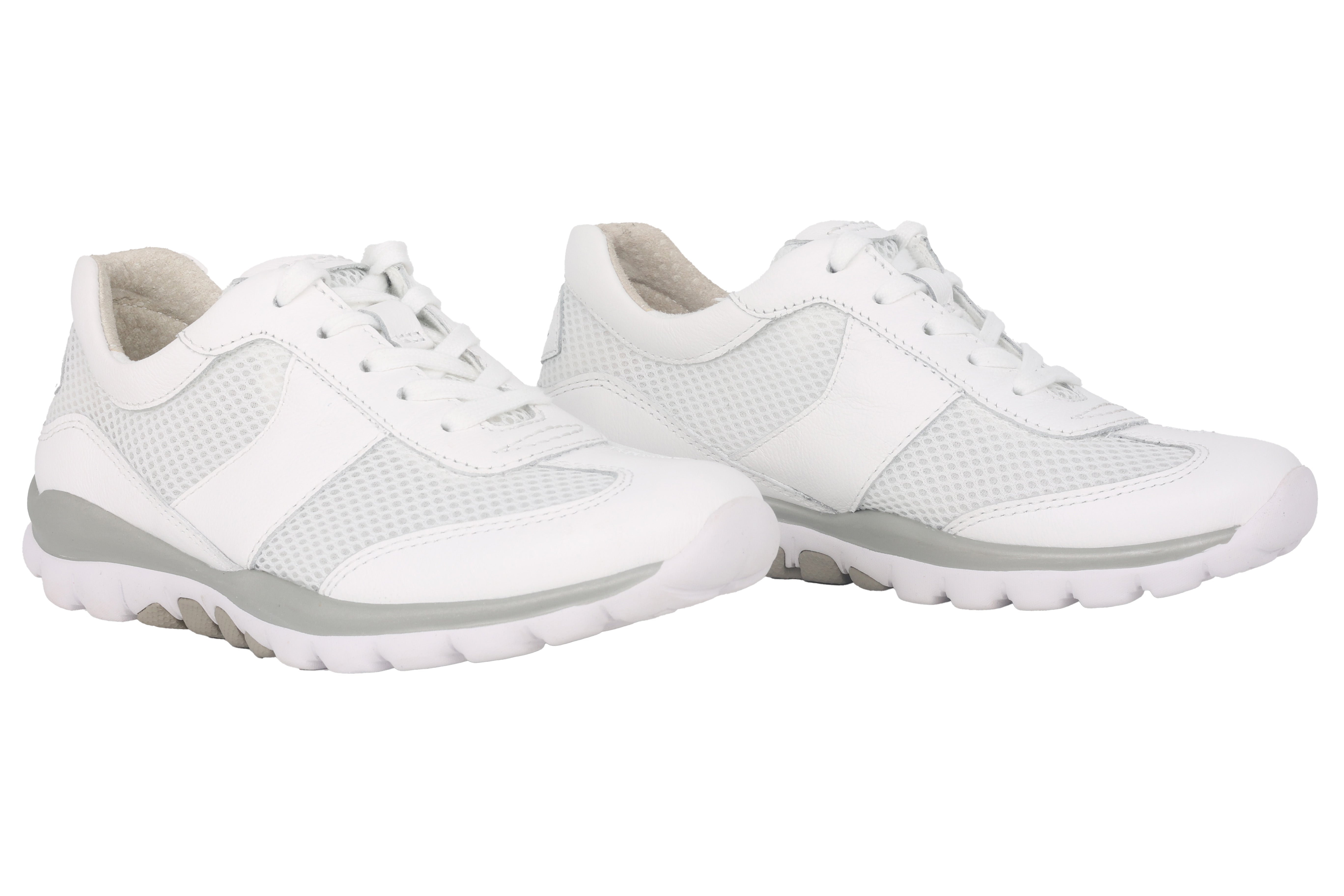 Perforierter Roll-Sneaker „66.966.50“ für Damen – weiß