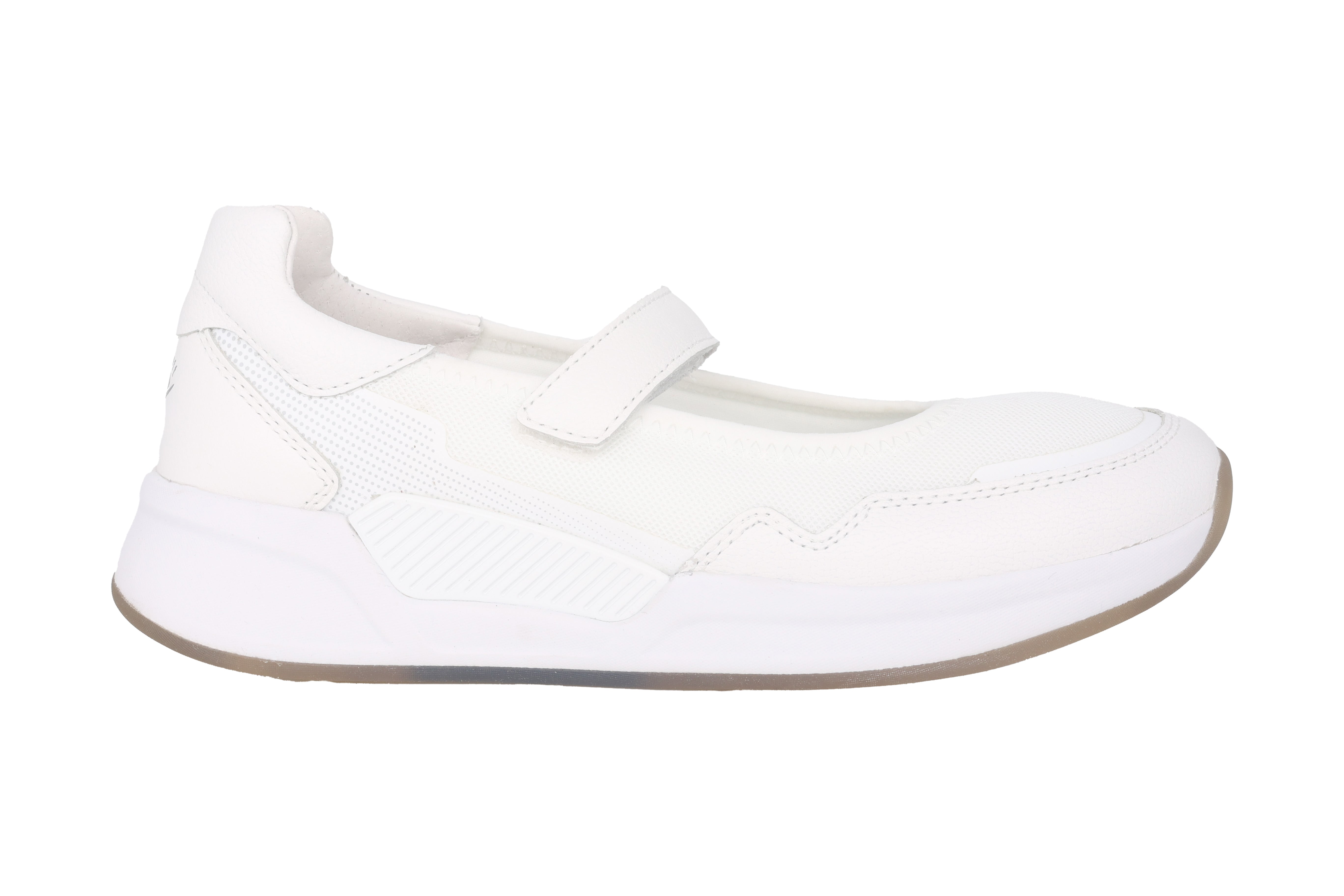 Damesschoen met rollende band '26.952.50' - Wit