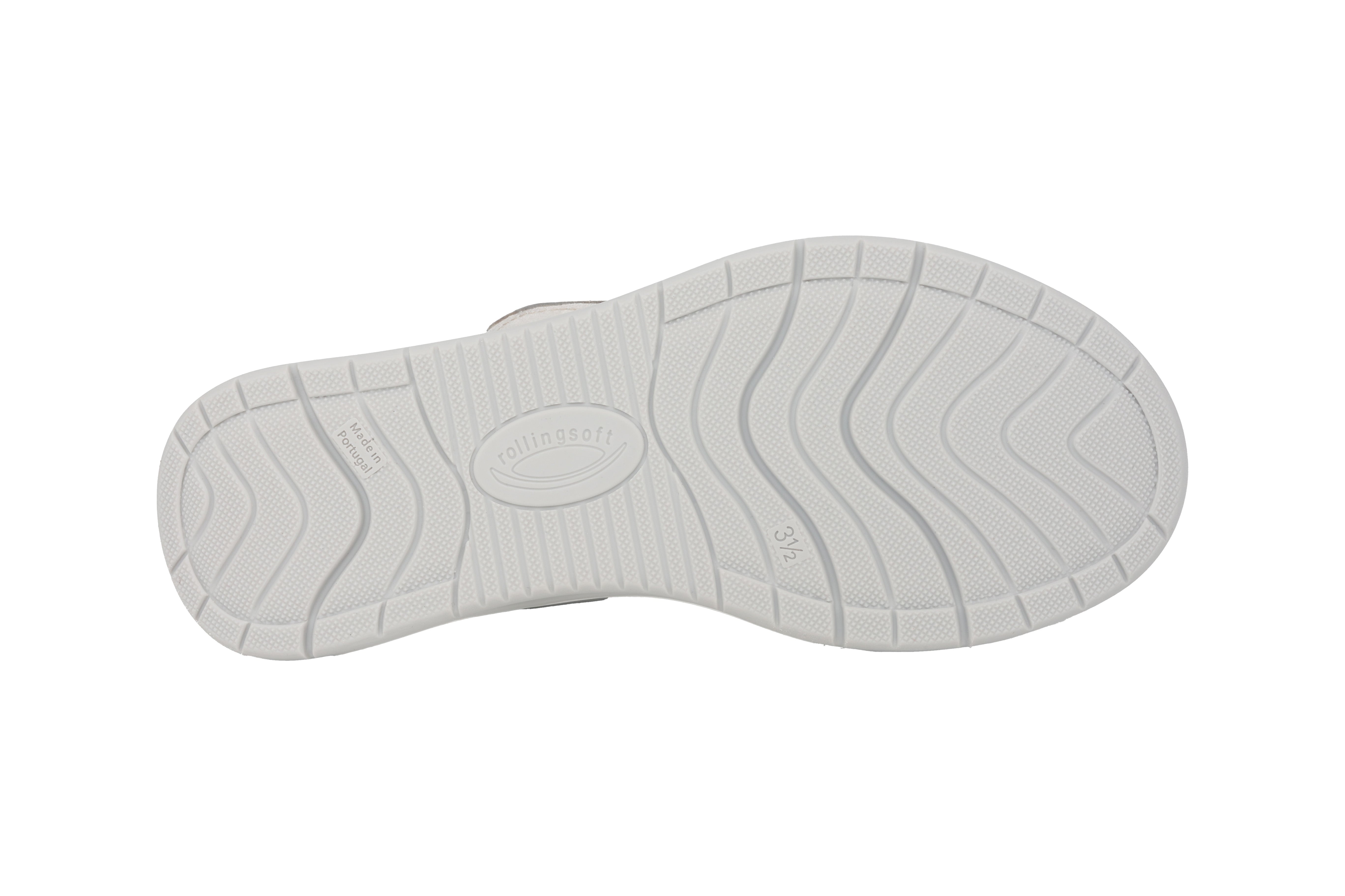 '66.882.51' sandale à roulettes de marche pour femme - blanc