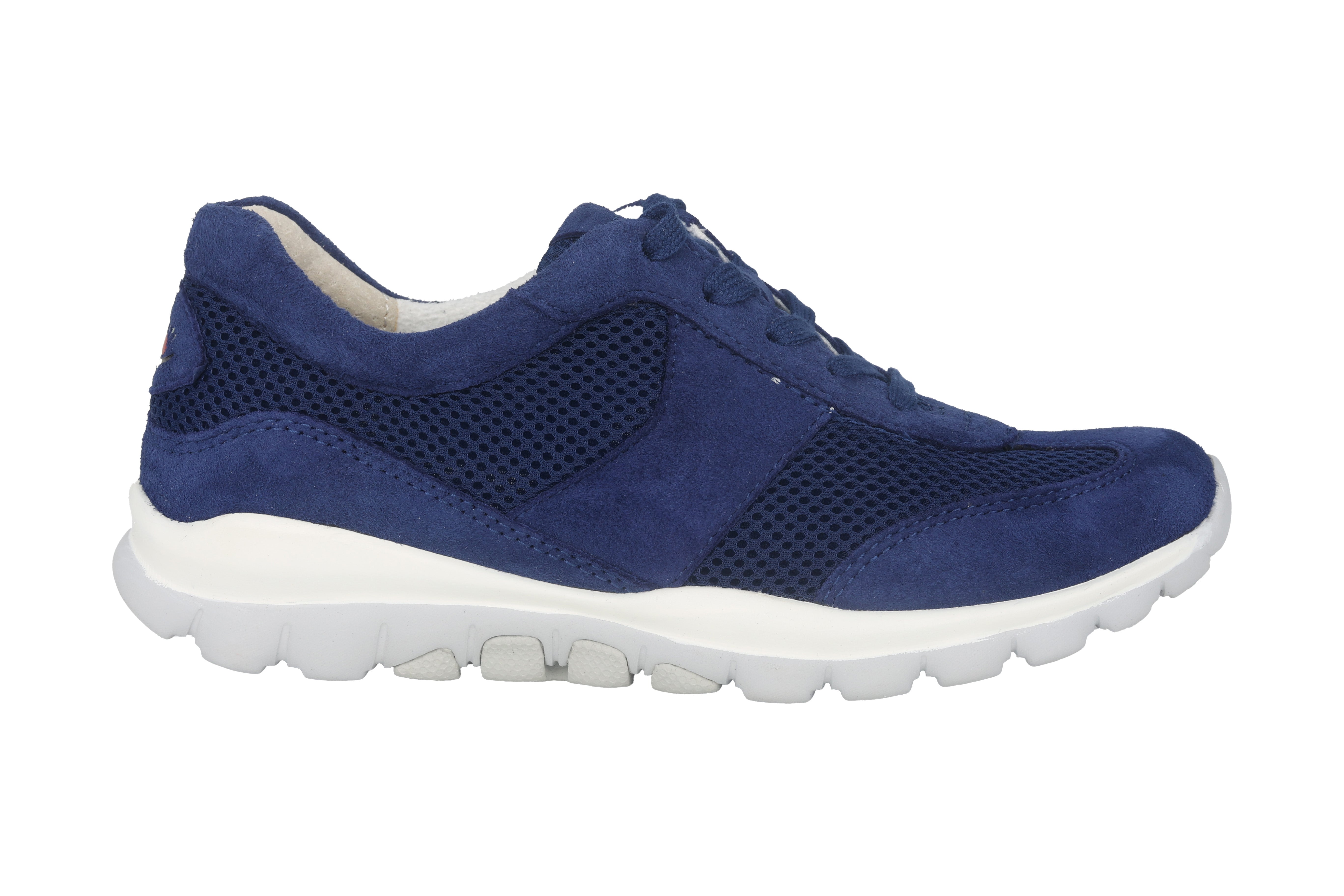 Scarpe da passeggio traforate da donna '66.966.36' - blu