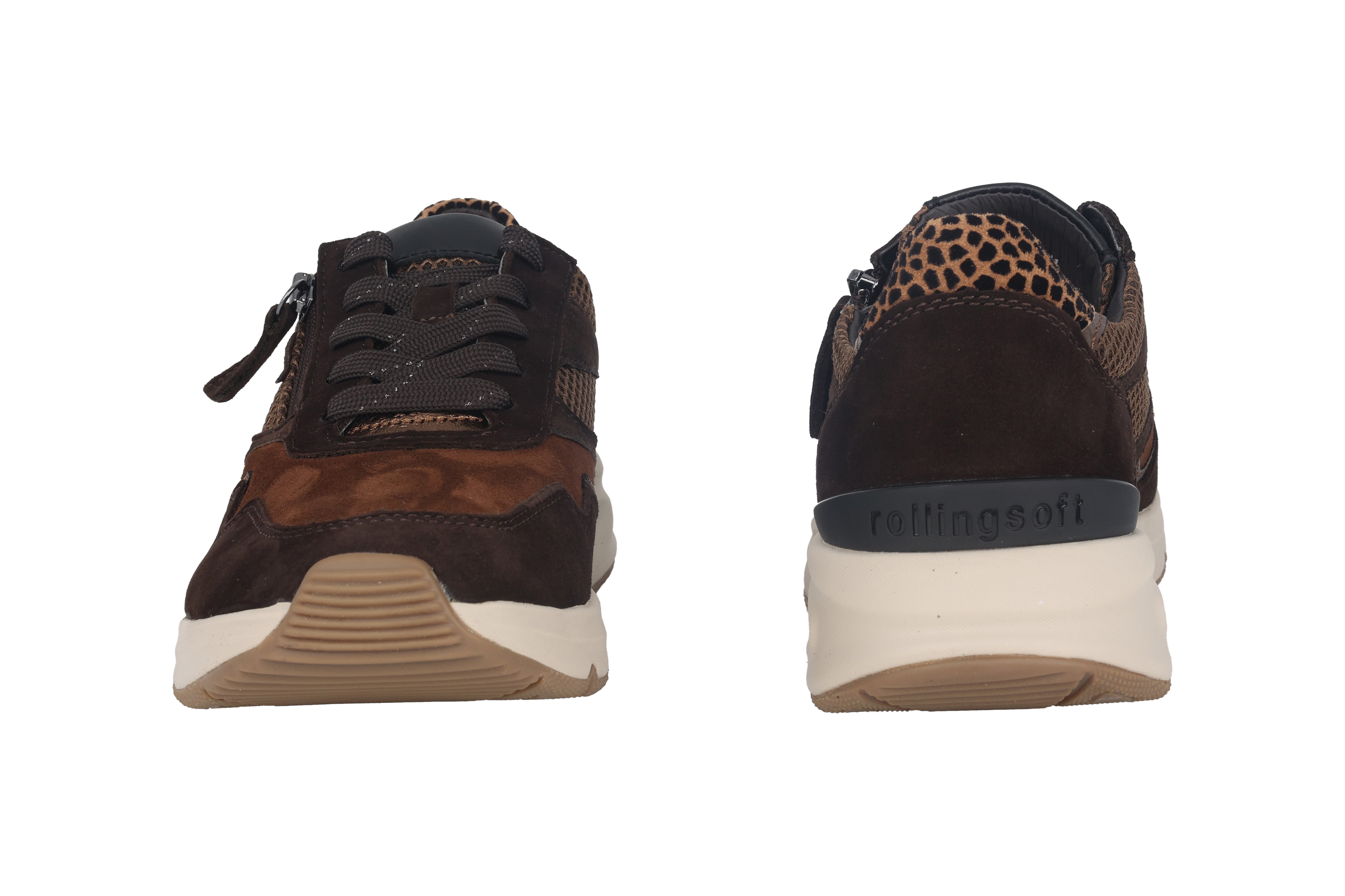 Sneaker da passeggio da donna '56.896.41' - marrone