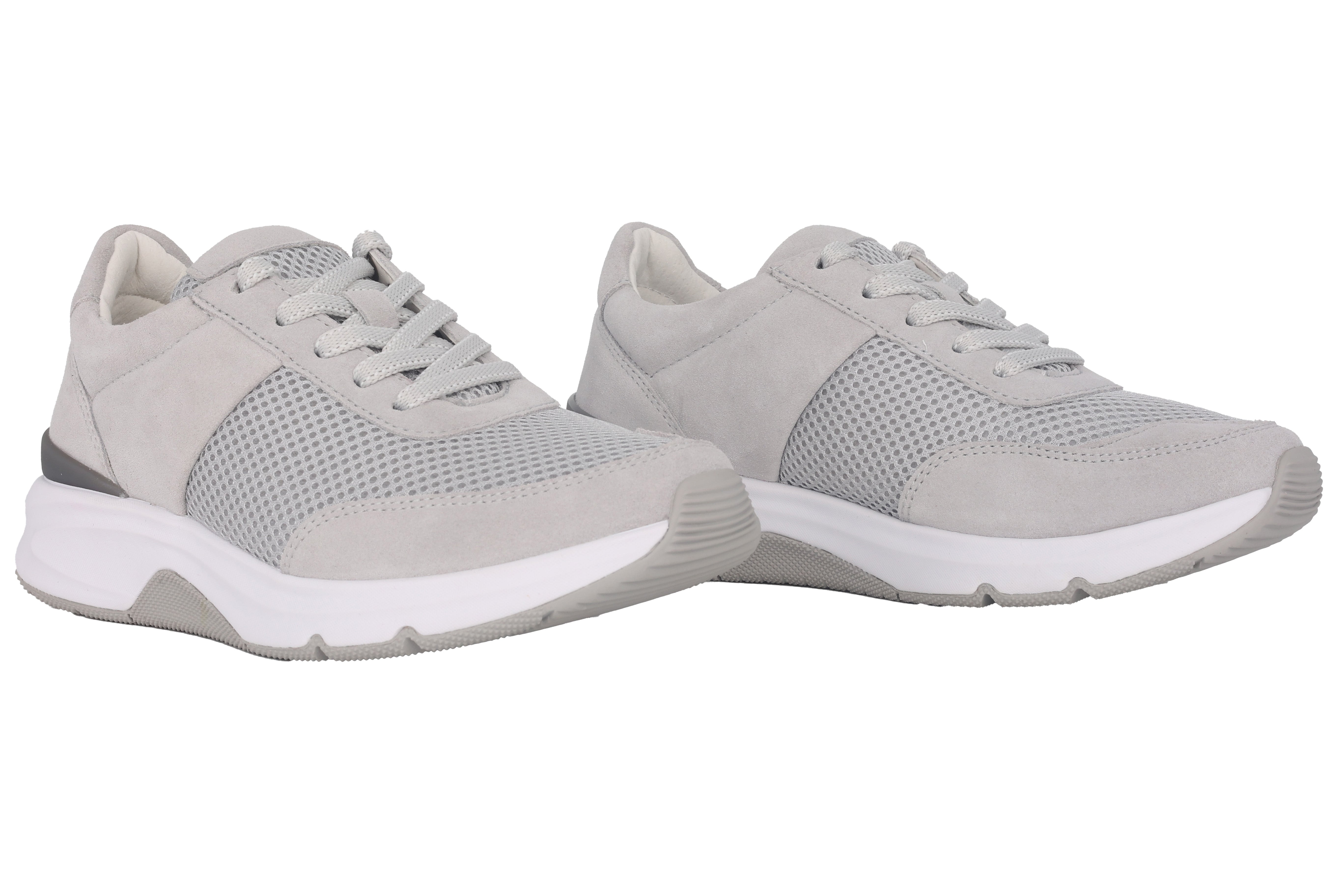 '66.897.40' chaussure de marche à lacets à roulettes pour femme - gris