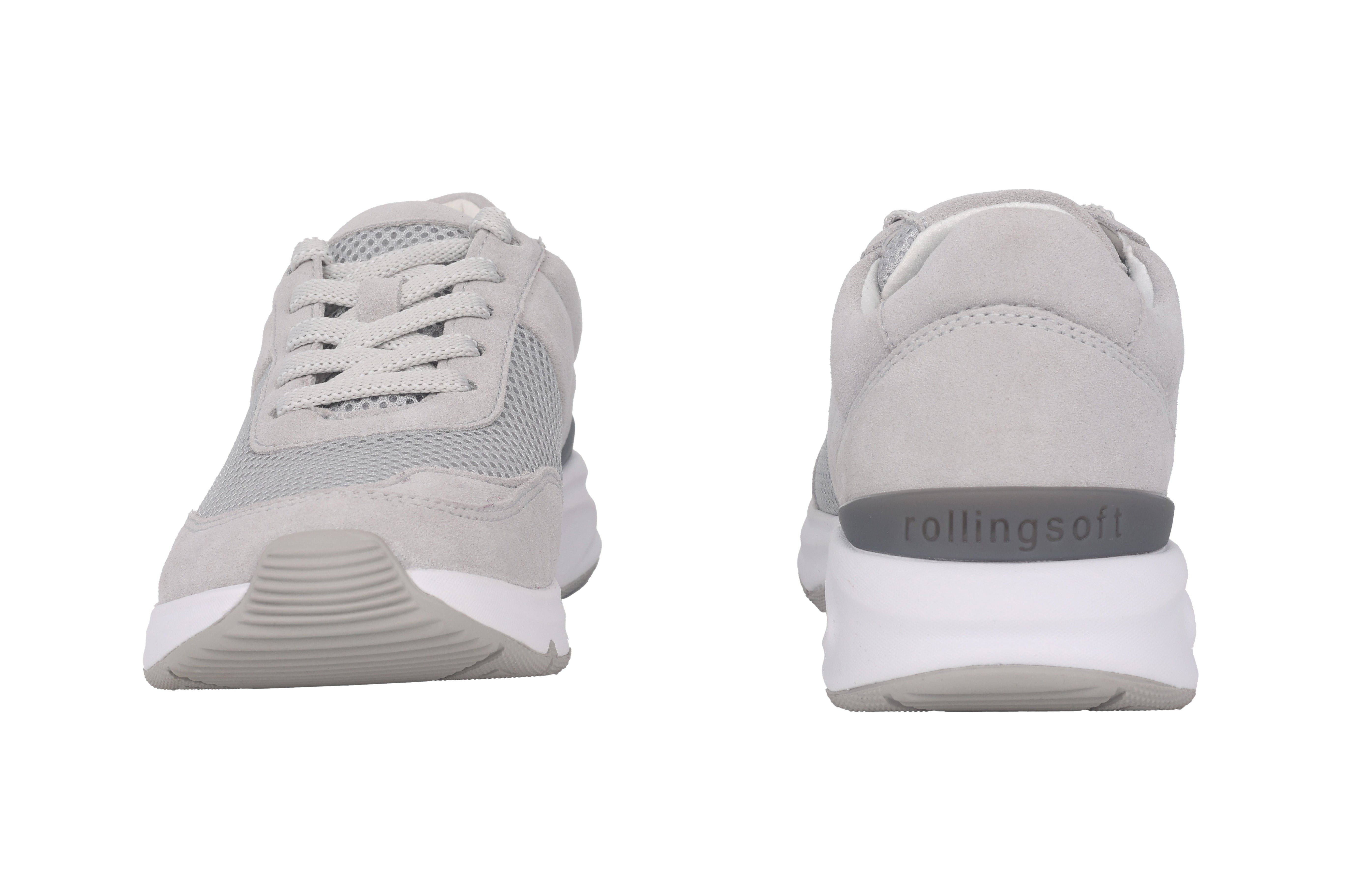 '66.897.40' chaussure de marche à lacets à roulettes pour femme - gris