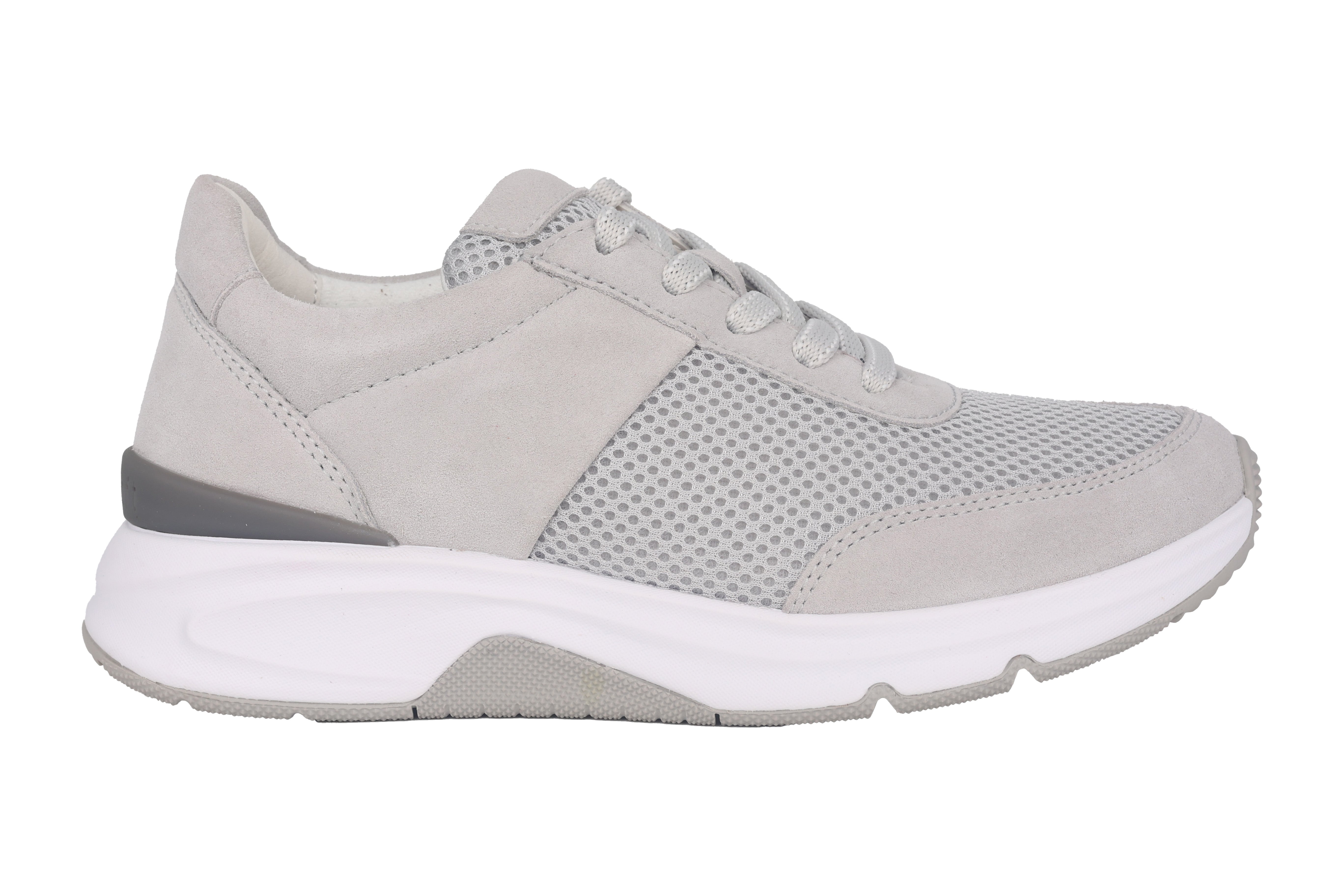 '66.897.40' chaussure de marche à lacets à roulettes pour femme - gris