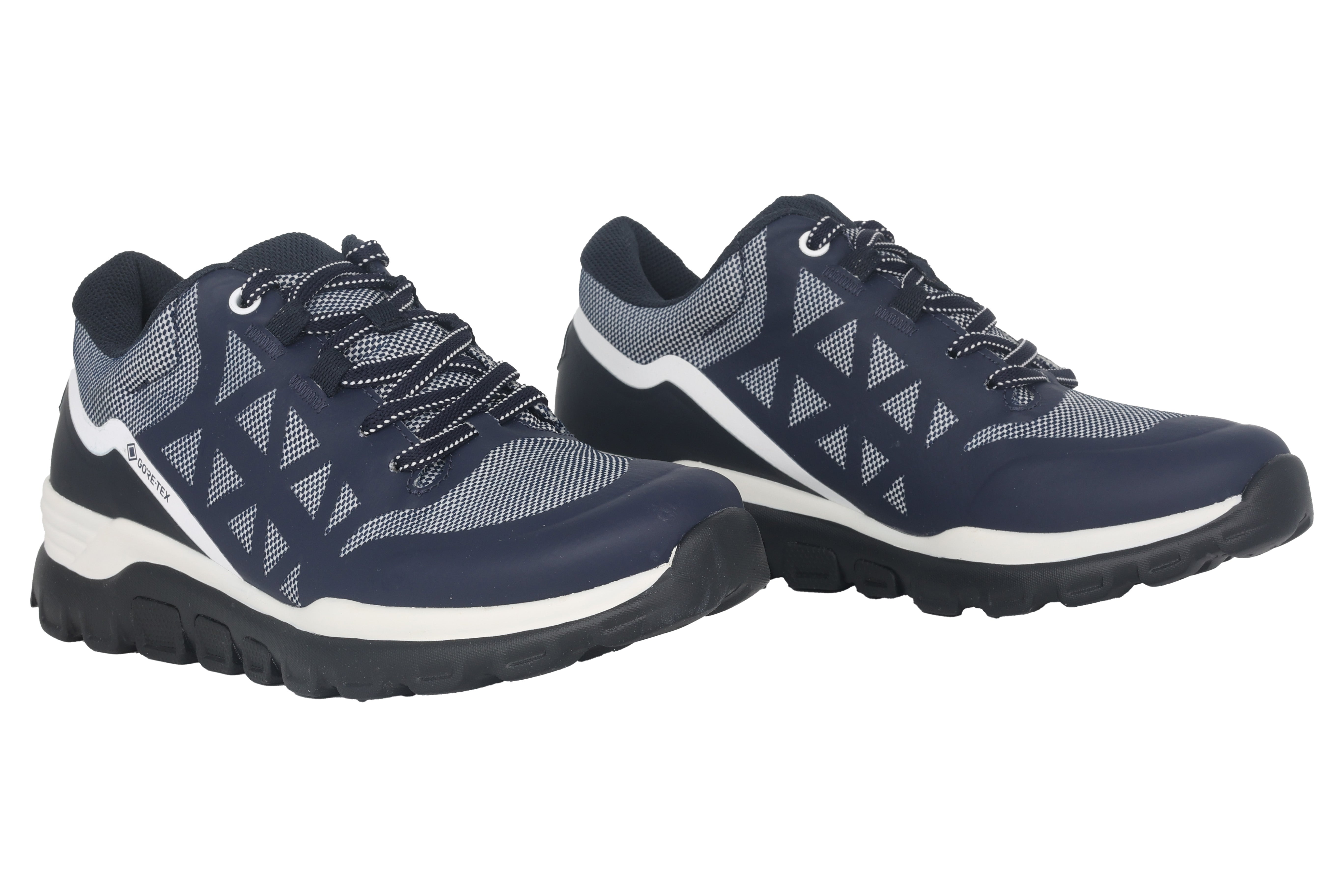'86.989.36'  women's waterproof walking sneaker - Blue
