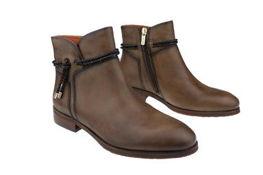 'Royal' women's ankle boot - olive green - Chaplinshoes'Royal' women's ankle boot - olive greenPikolinos