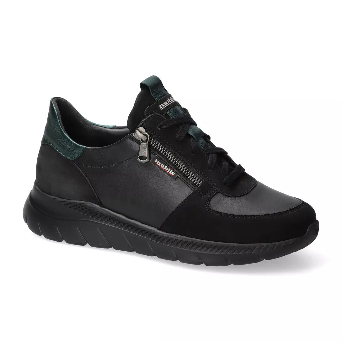 'Ryma' women's wide fit (H) ergonomic sneaker - black - Chaplinshoes'Ryma' women's wide fit (H) ergonomic sneaker - blackMephisto