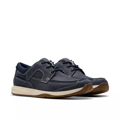 'Sailview Lace' men's lace - up shoe - Blue - Chaplinshoes'Sailview Lace' men's lace - up shoe - BlueClarks