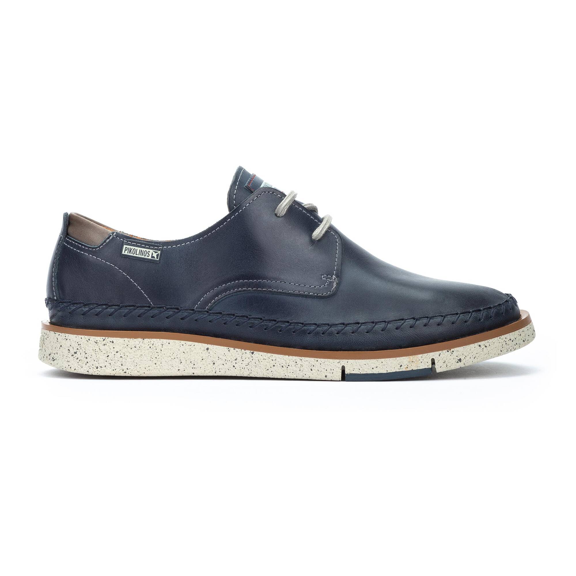 'San Juan' men's lace-up shoe - Blue