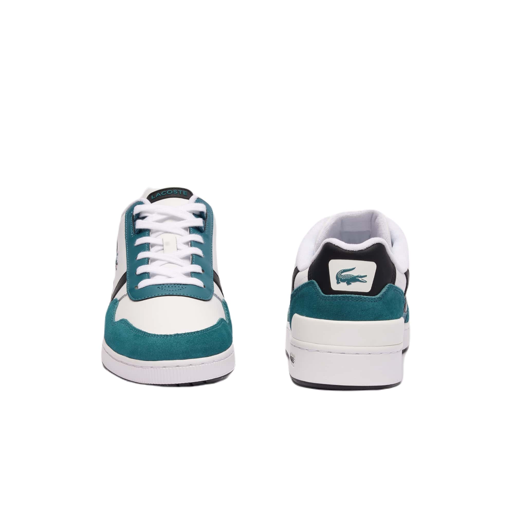 'T-clip' men's sneaker - white/green - Chaplinshoes'T-clip' men's sneaker - white/greenLacoste