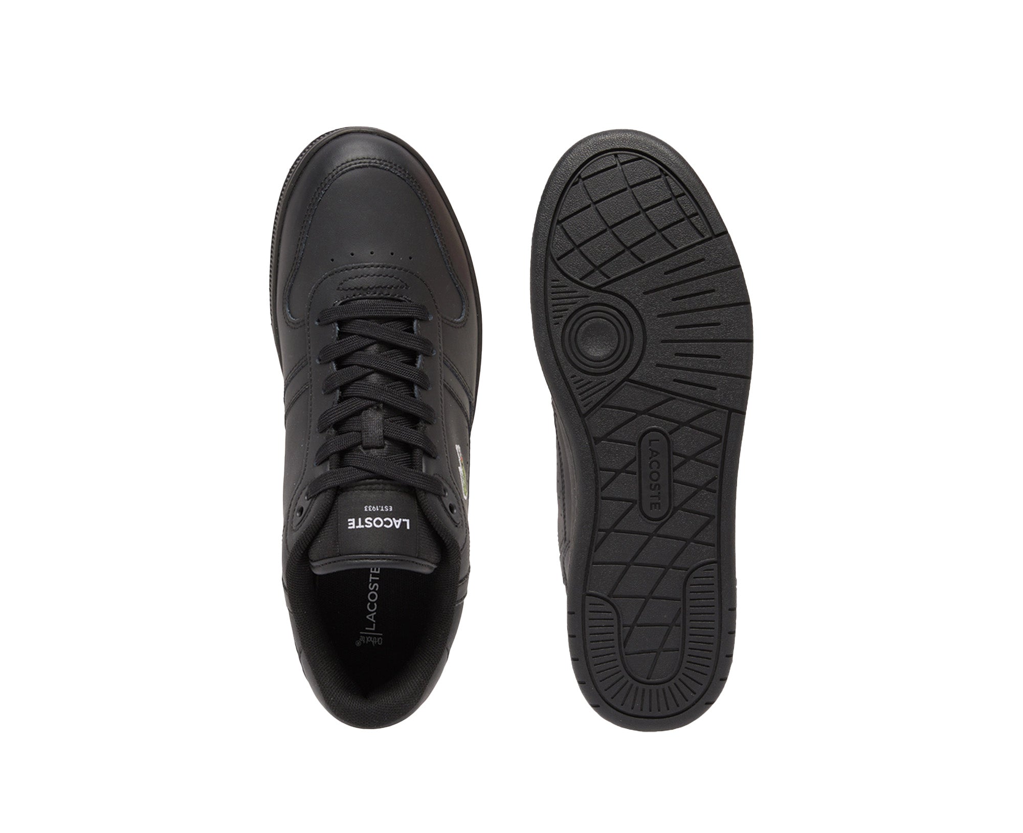 'T - clip set' men's sneaker - black - Chaplinshoes'T - clip set' men's sneaker - blackLacoste