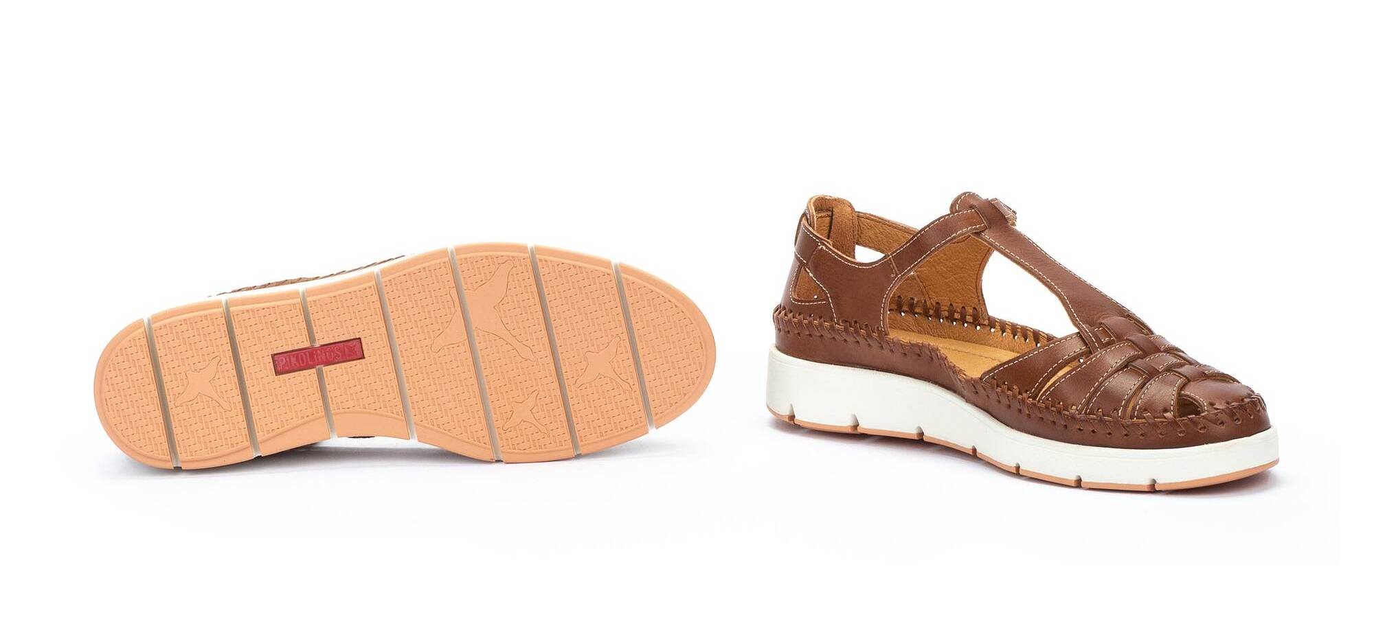 Damensandale 'Teneriffa' - braun