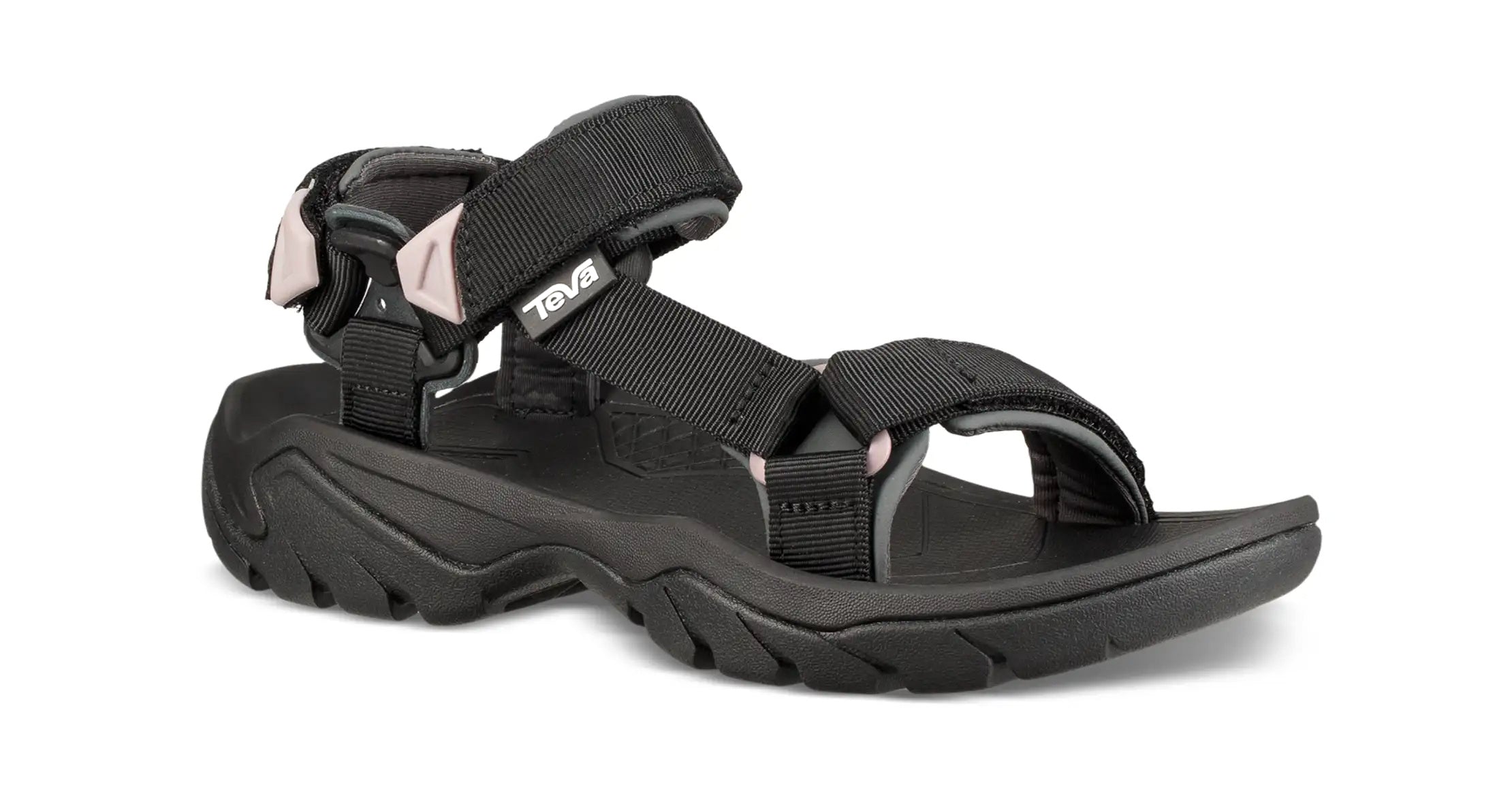 Damessandaal 'Terra FI 5' - Zwart